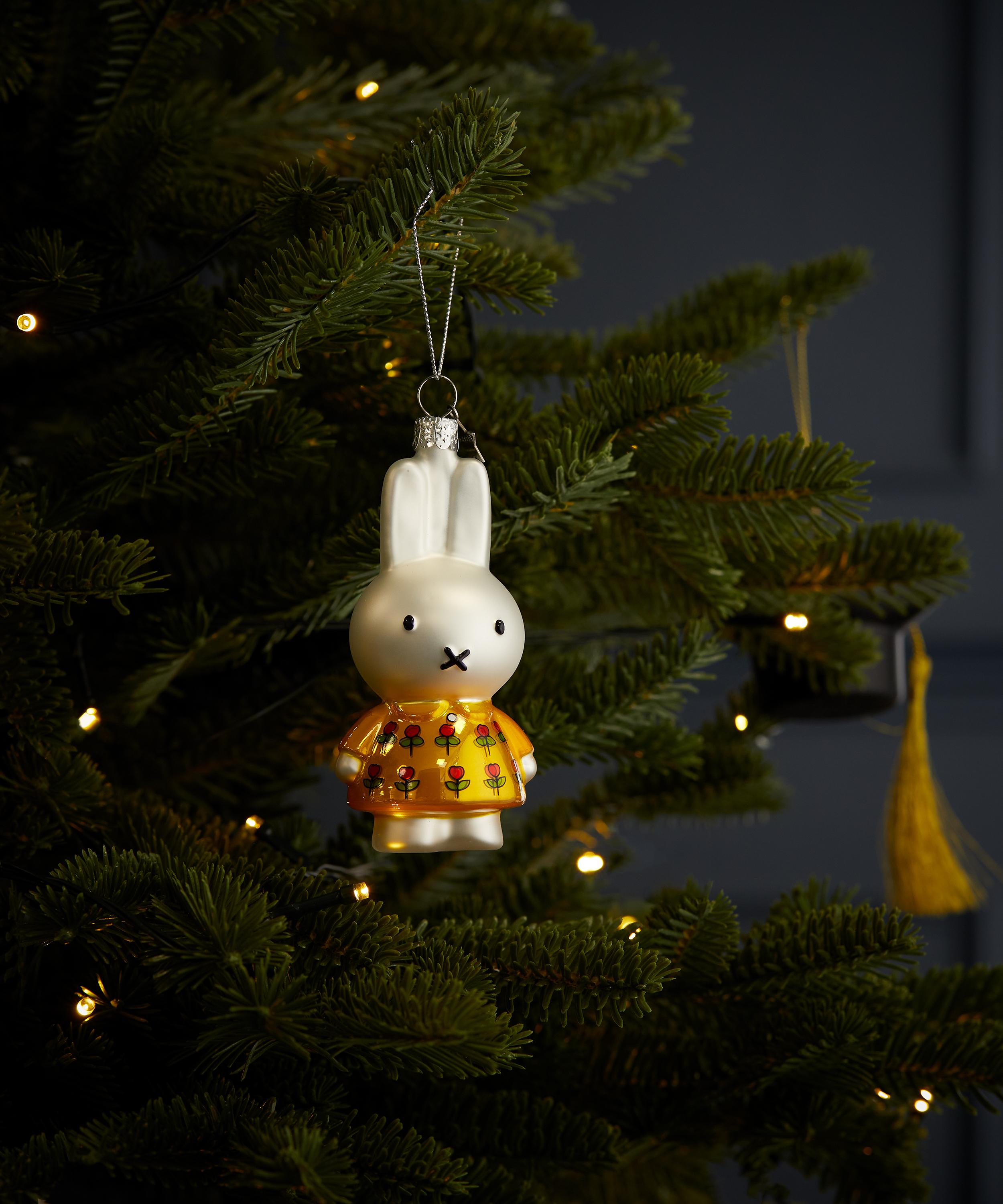 Christmas - Miffy Yellow Flower Dress Ornament image number 1