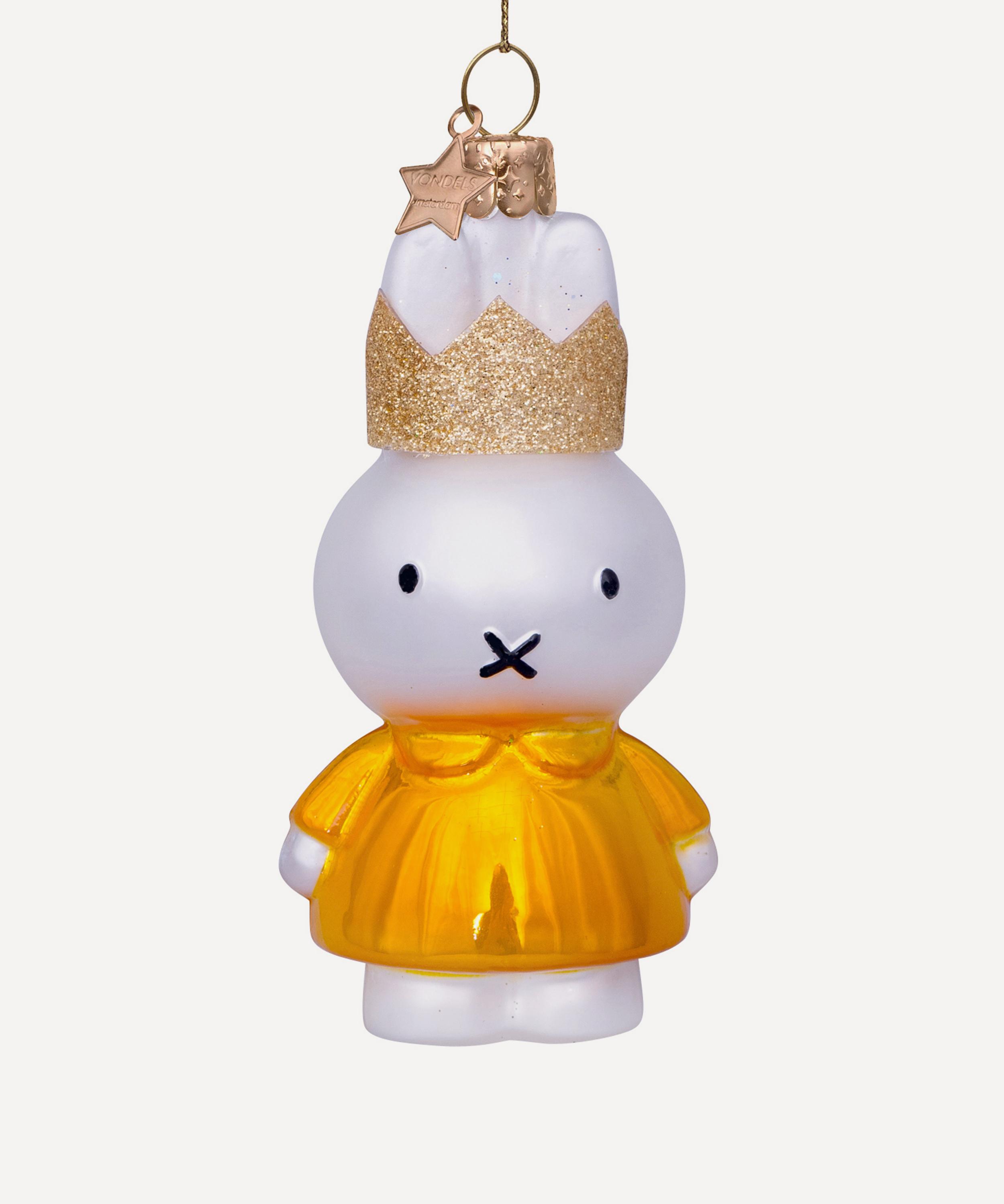 Christmas - Miffy with Crown Dress Ornament