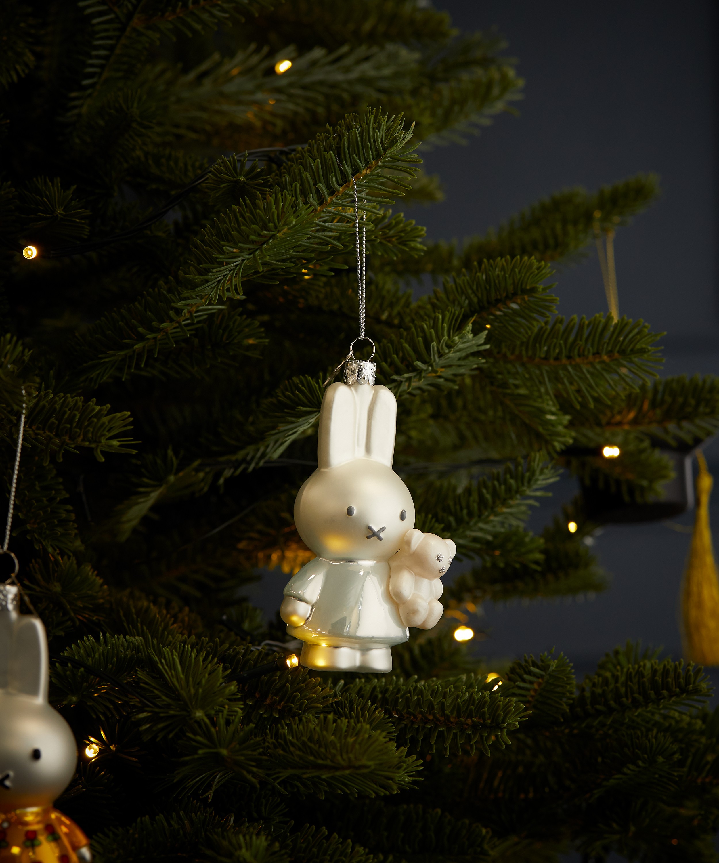 Christmas - Miffy with Bear Ornament image number 1