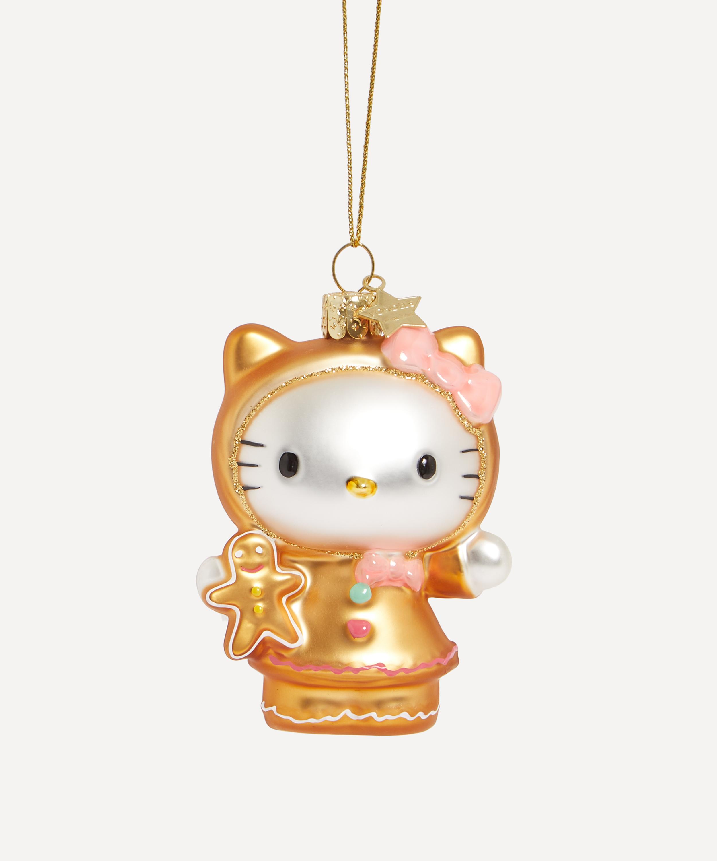 Christmas - Hello Kitty in Gingerbread Outfit Tree Ornament