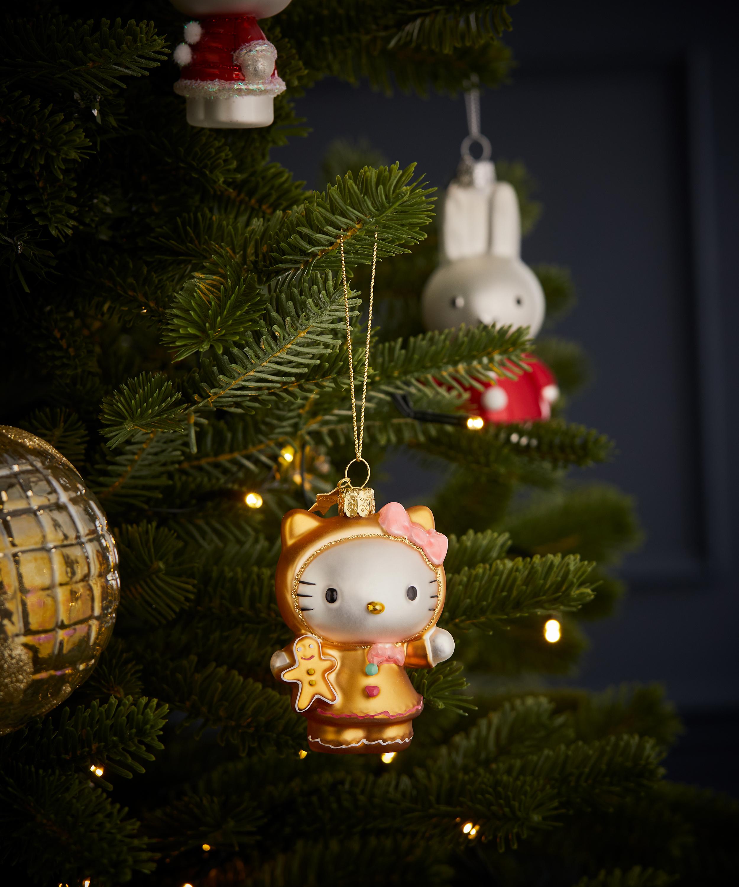 Christmas - Hello Kitty in Gingerbread Outfit Tree Ornament image number 1