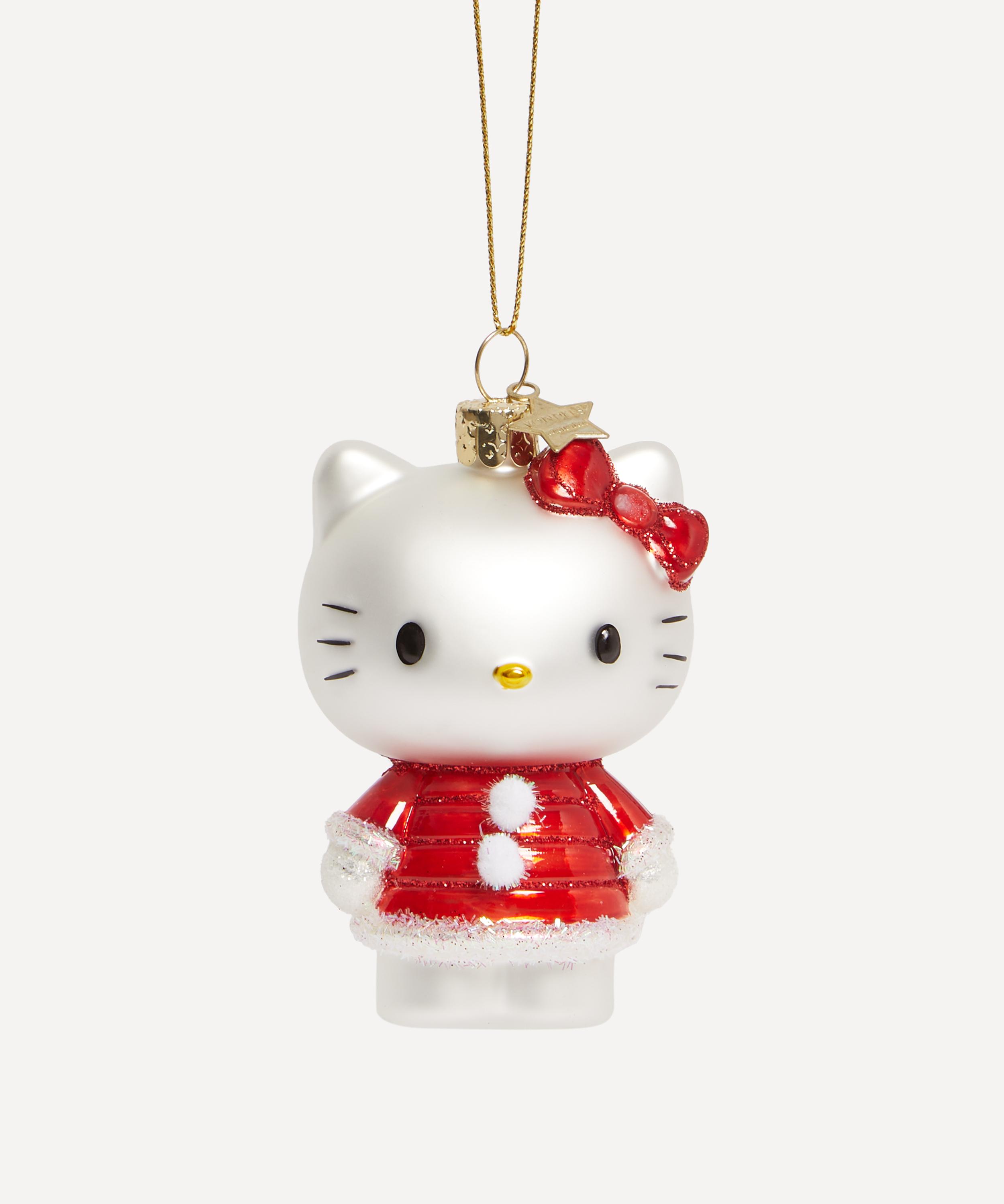 Christmas - Hello Kitty in Christmas Dress Tree Ornament image number 0