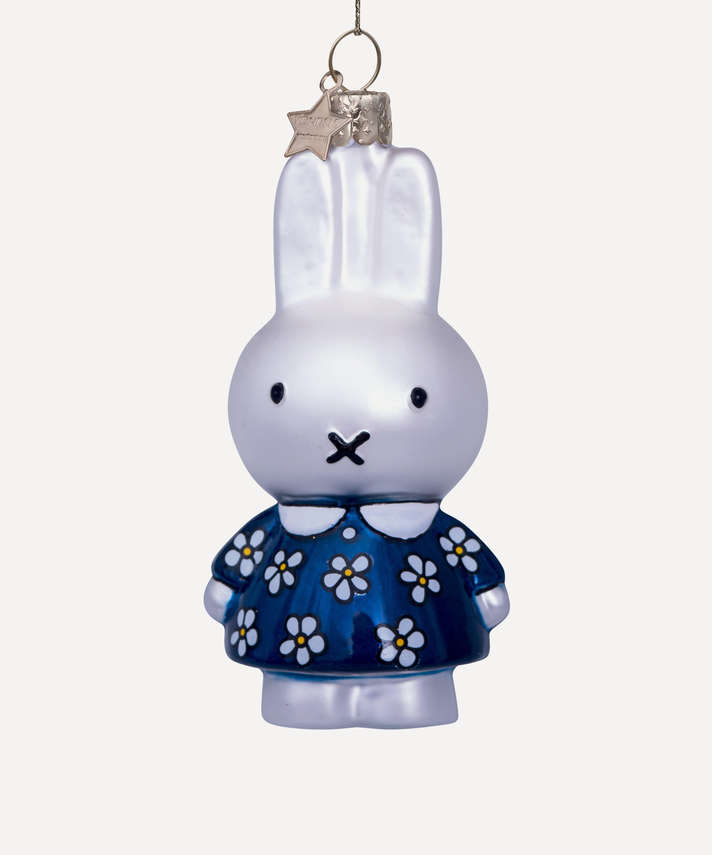 Christmas - Miffy Blue Flower Dress Ornament image number 0