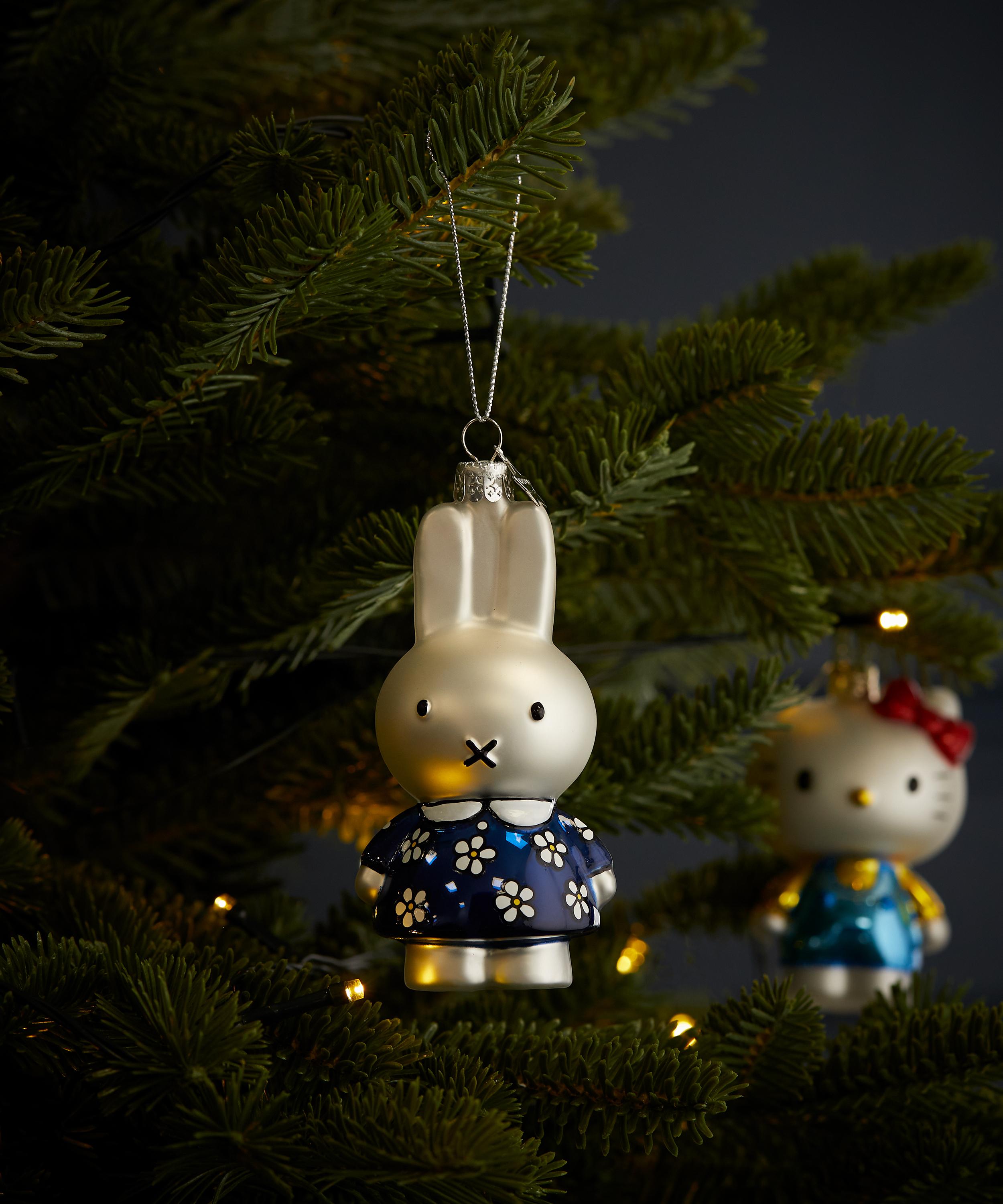 Christmas - Miffy Blue Flower Dress Ornament image number 1