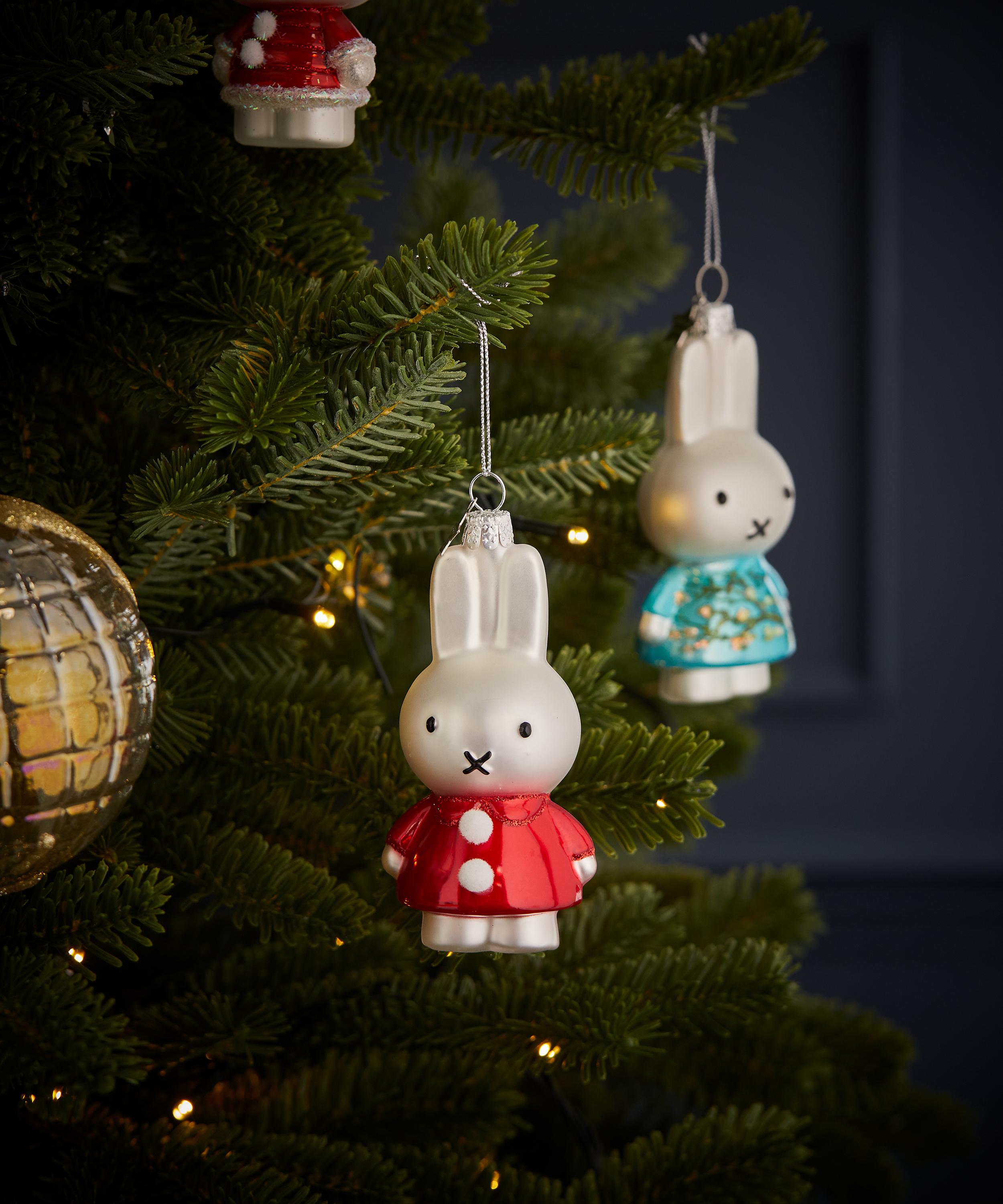 Christmas - Miffy Santa Dress Ornament image number 1