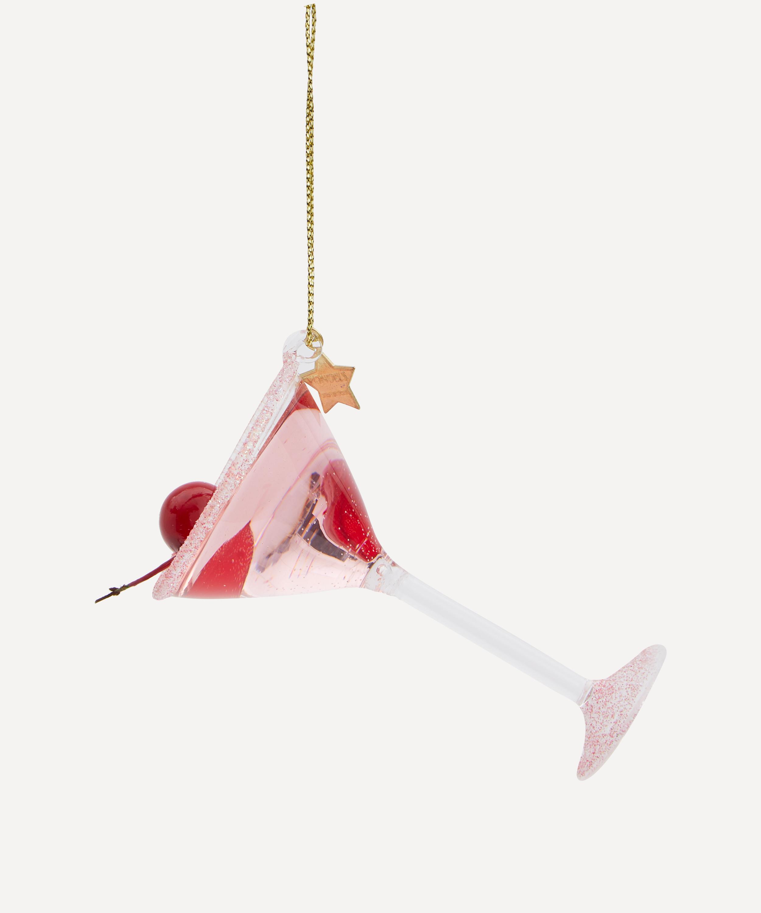 Christmas - Pink Cosmopolitan Ornament image number 0