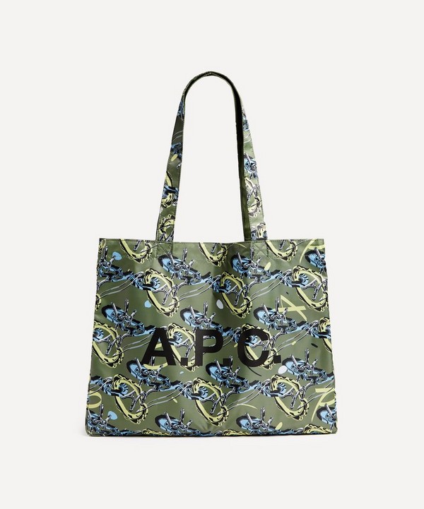 A.P.C. - Diane Reversible Shopping Tote Bag image number null