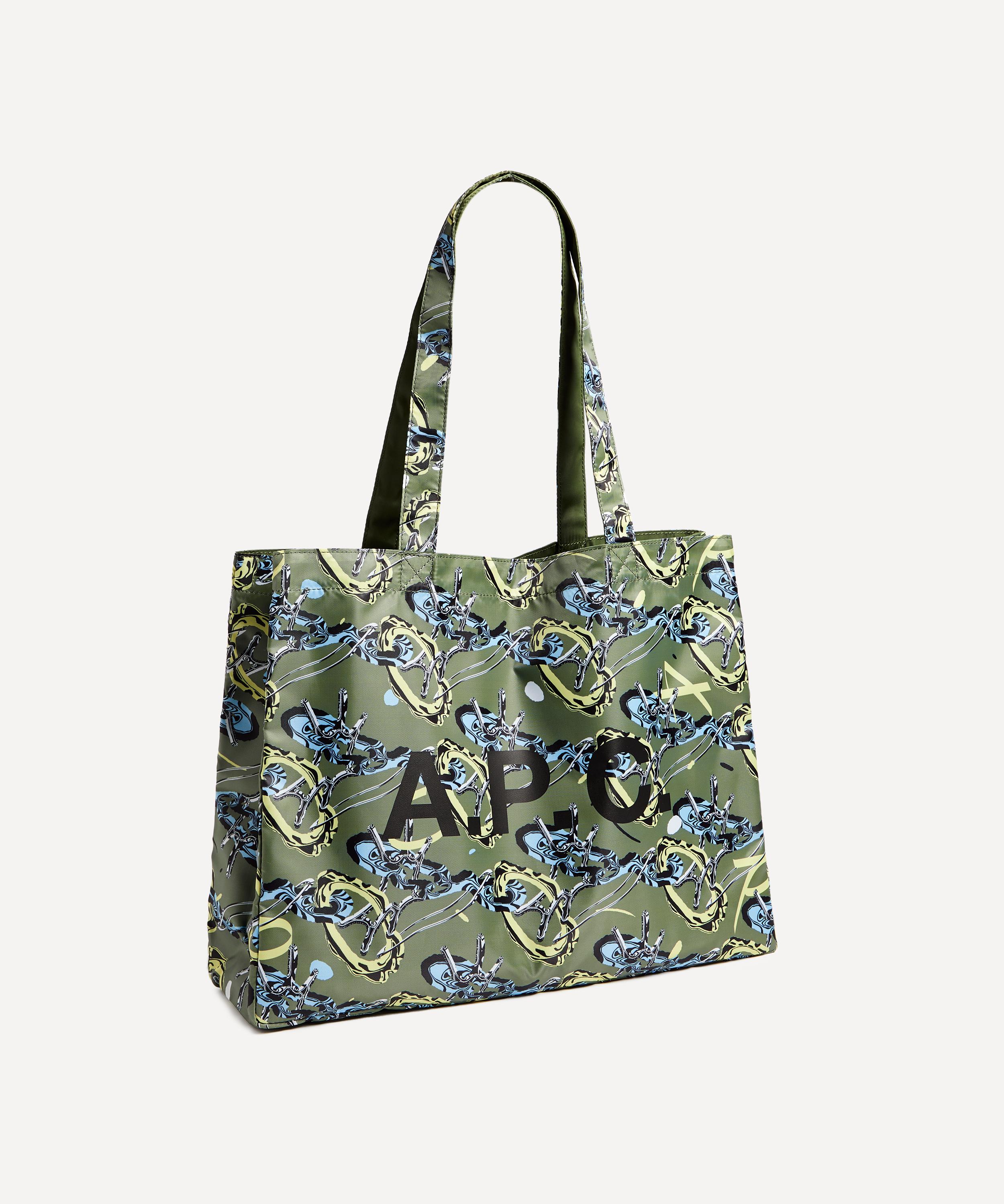 A.P.C. Diane Reversible Shopping Tote Bag Liberty