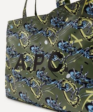 A.P.C. - Diane Reversible Shopping Tote Bag image number 3