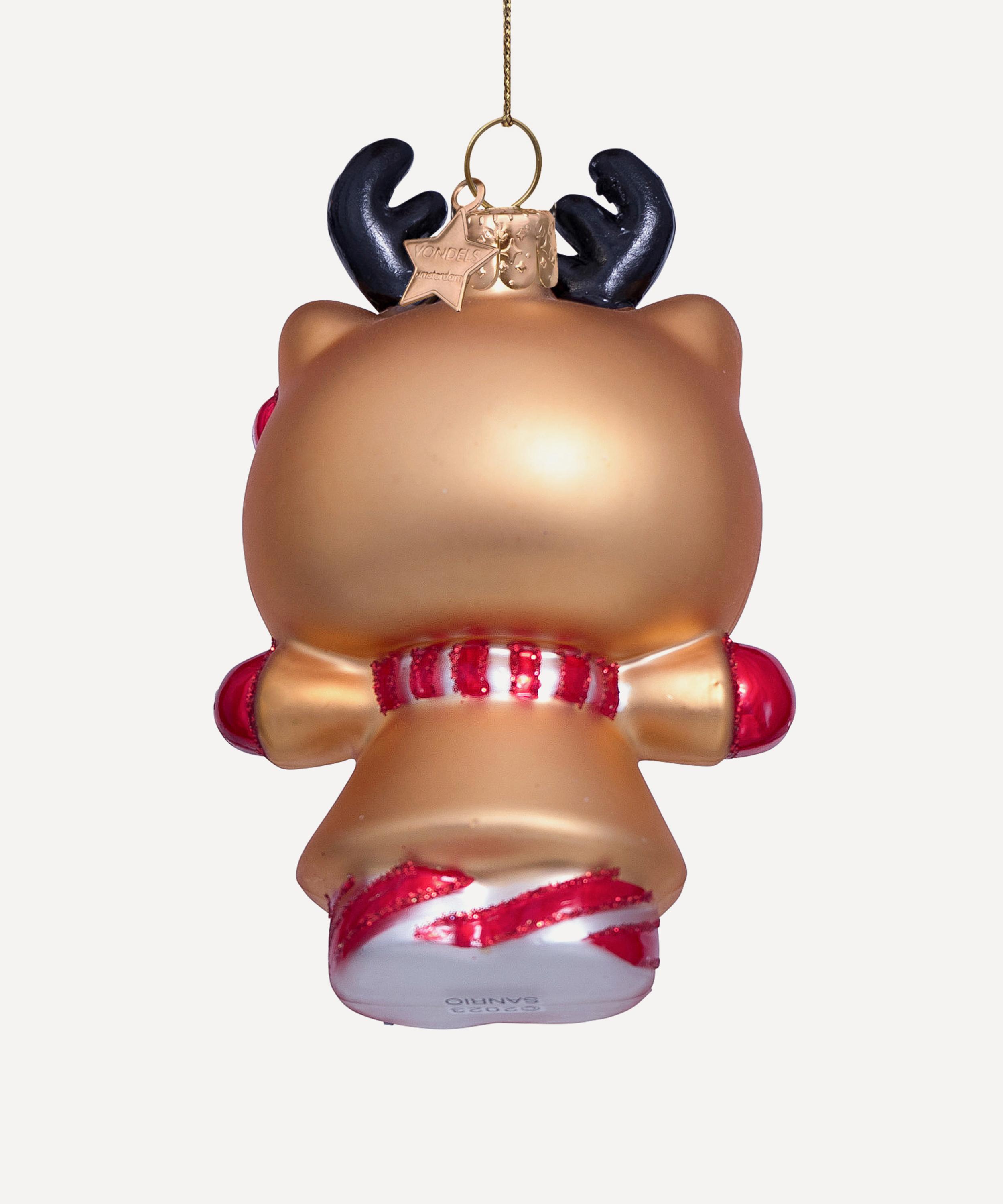 Christmas - Hello Kitty in Reindeer Outfit Tree Ornament image number 2