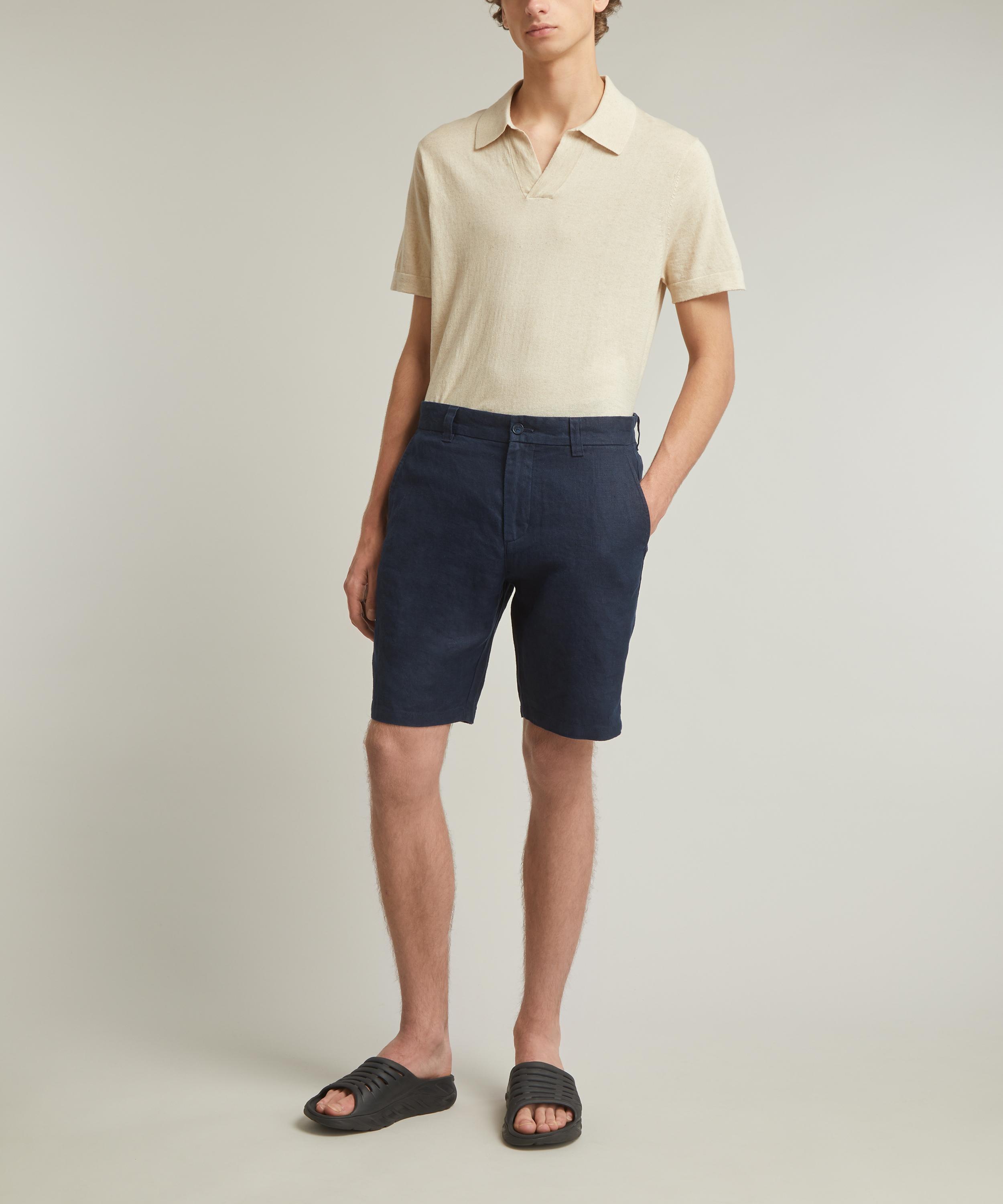NN07 - Crown 1454 Linen Shorts image number 1