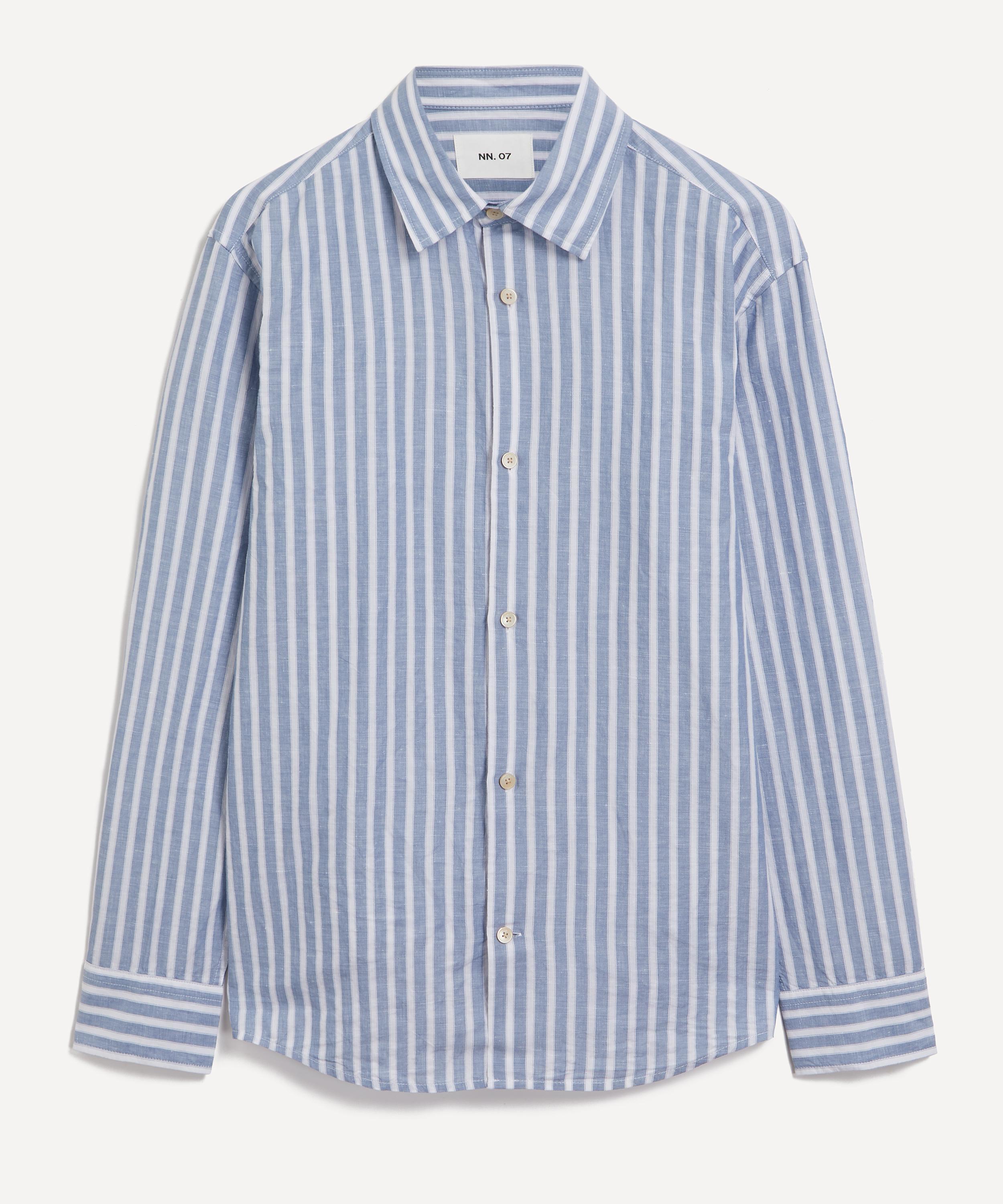 NN07 - Freddy 5327 Linen-Blend Shirt image number 0