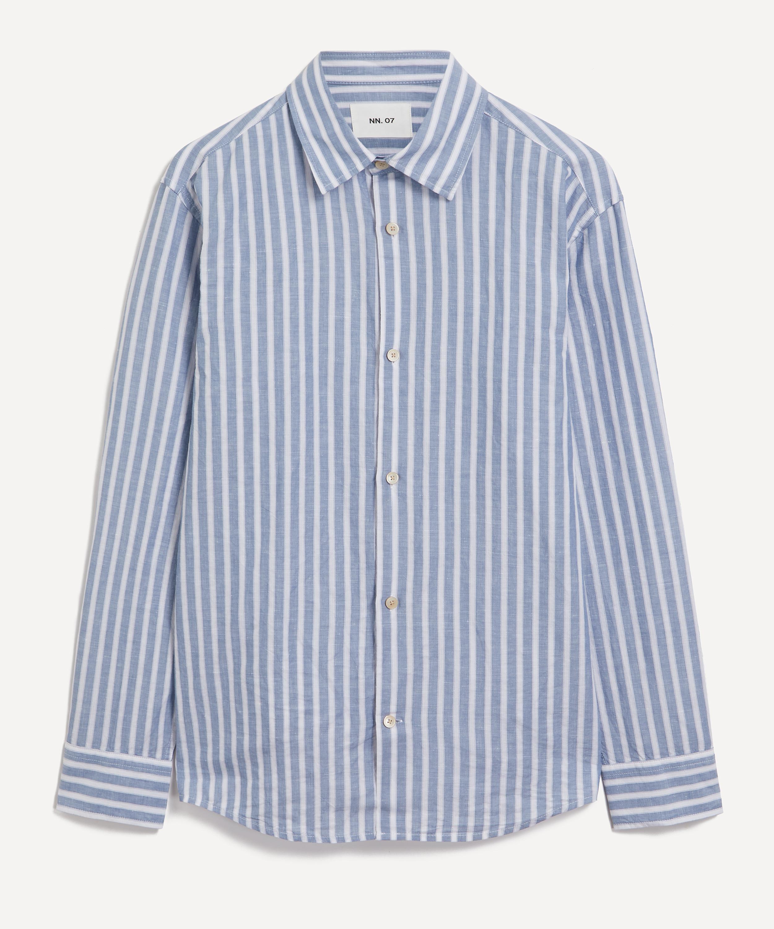 NN07 - Freddy 5327 Linen-Blend Shirt