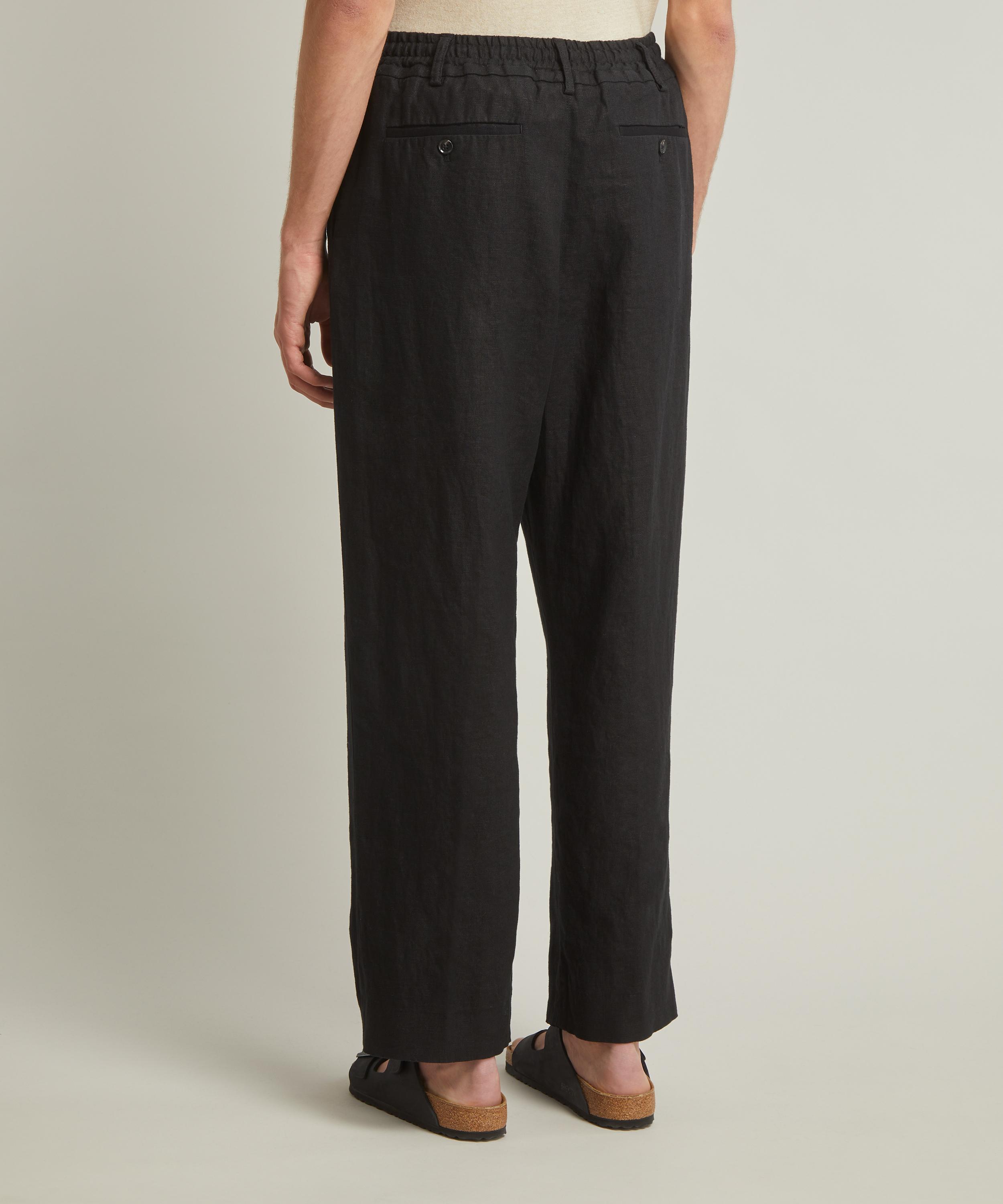 NN07 - Luther 1454 Casual Linen Relaxed Fit Trousers image number 3