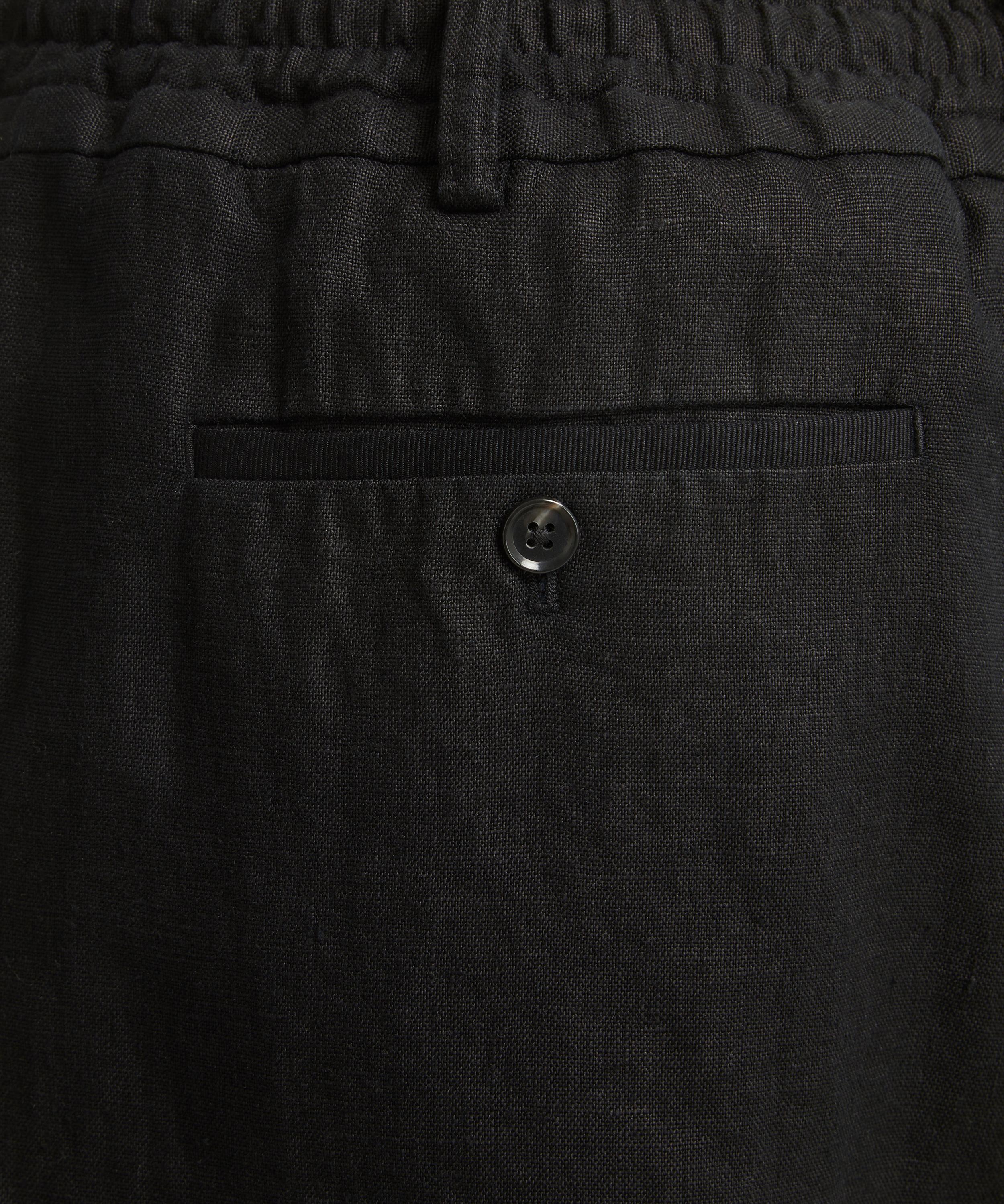NN07 - Luther 1454 Casual Linen Relaxed Fit Trousers image number 4