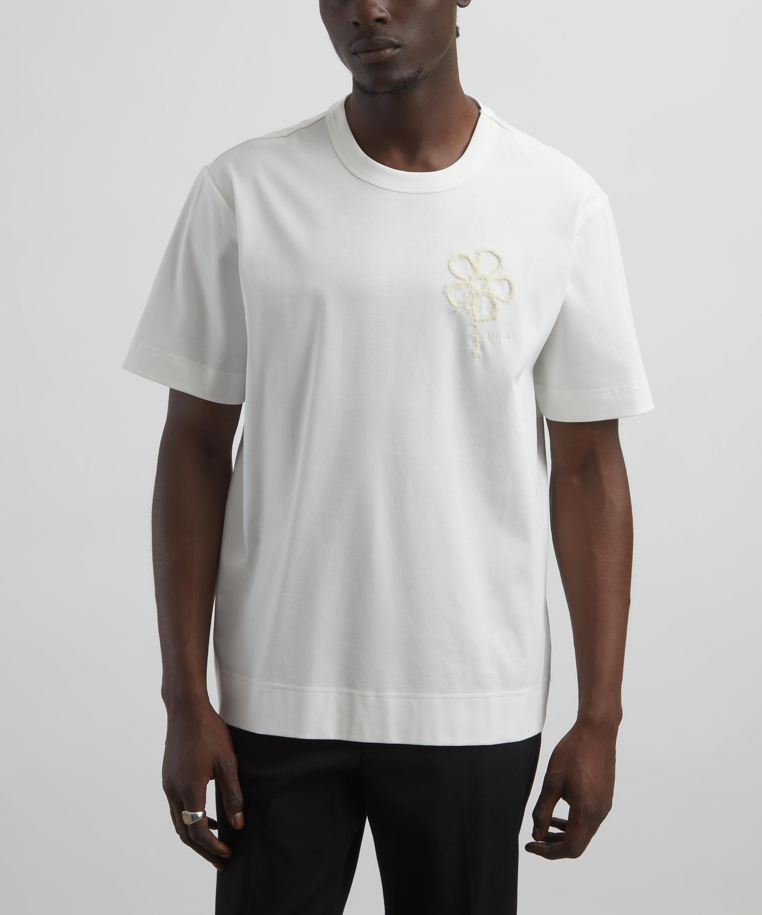 NN07 - Pedro 3525 Embroidered Cotton T-Shirt image number 2