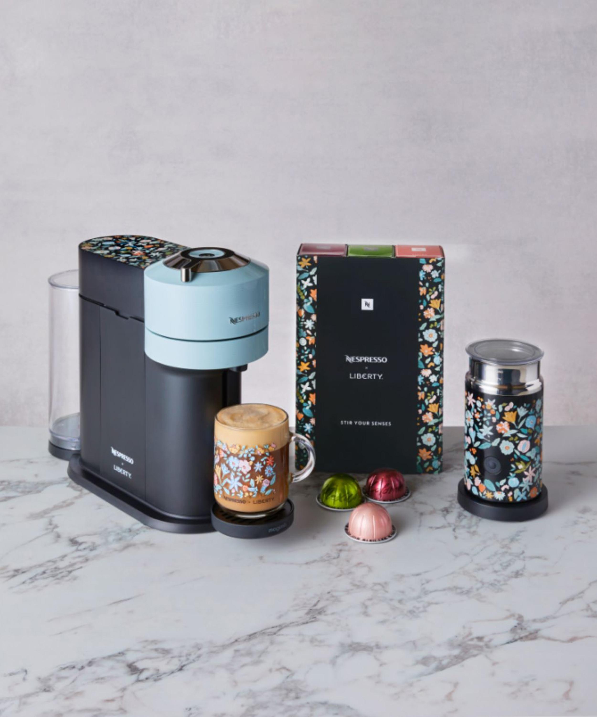 NESPRESSO x Liberty Limited Edition Aeroccino3 Milk Frother Liberty