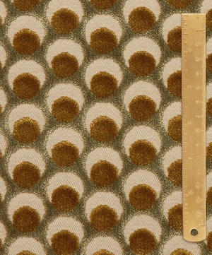 Liberty Interiors - Ottoman Spot Cut Velvet in Fennel image number 4