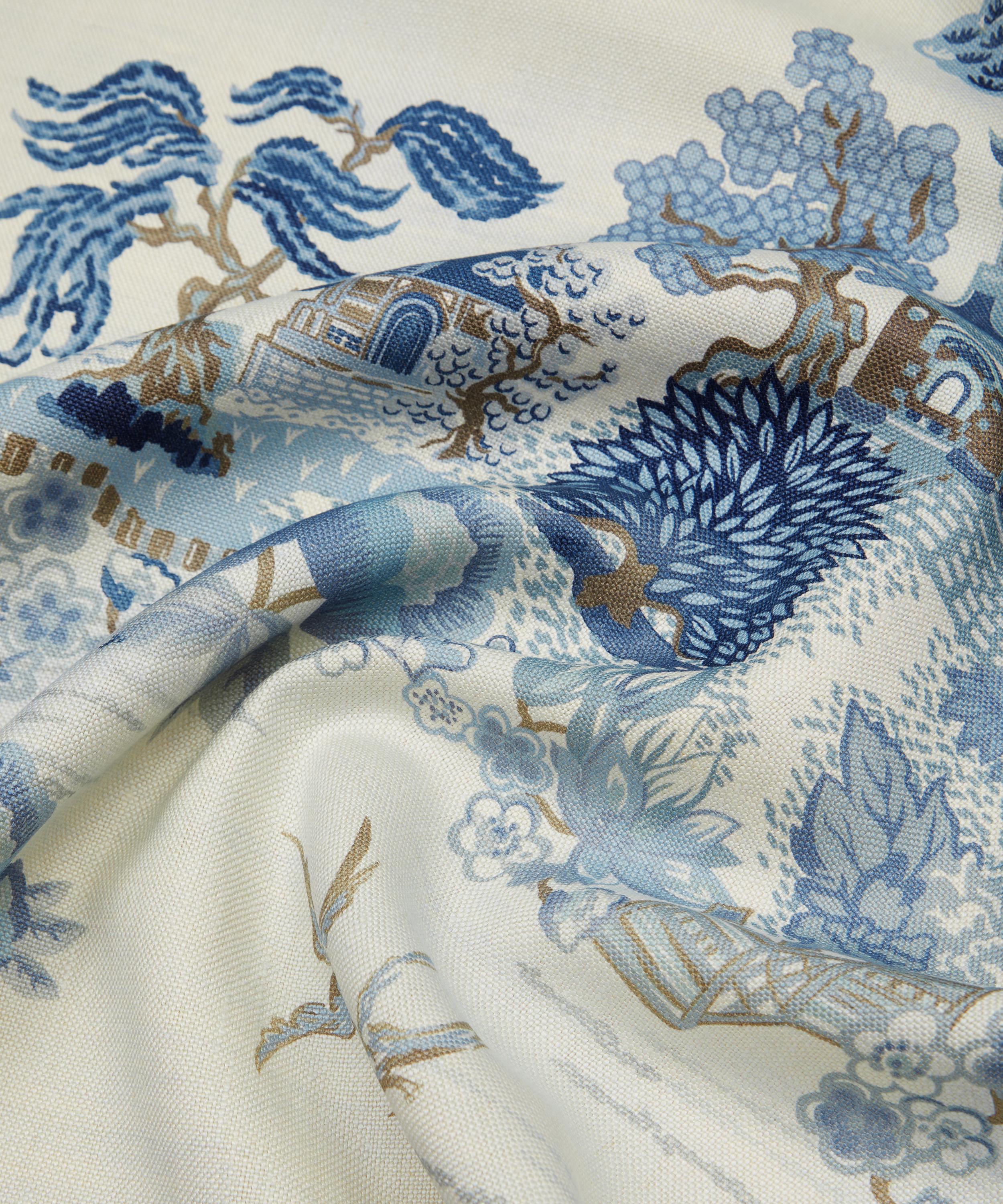 Liberty Interiors - Floating Pavilion Guro Linen in Lapis image number 4