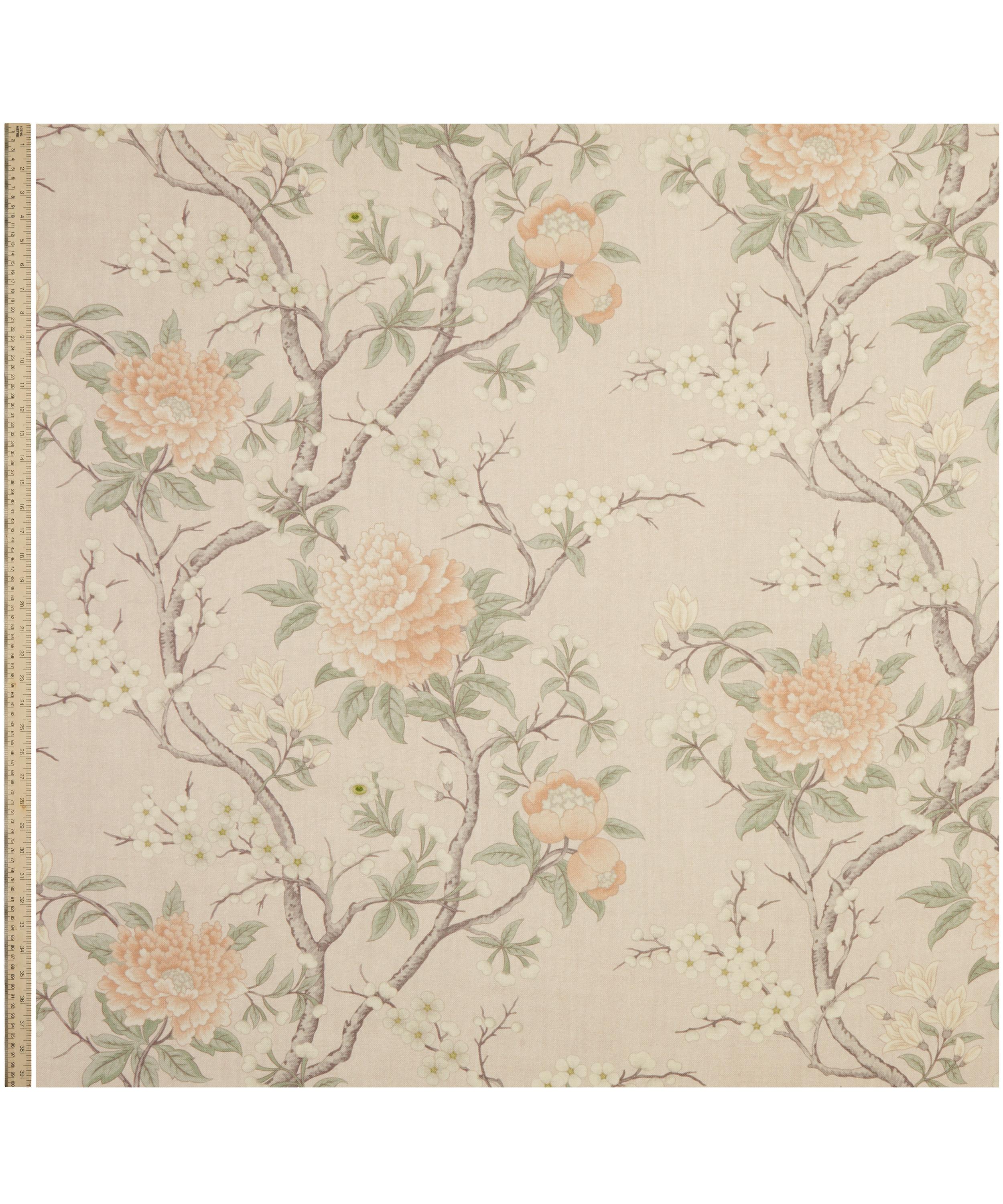 Liberty Interiors - Porcelain Trail Guro Linen in Ointment image number 2