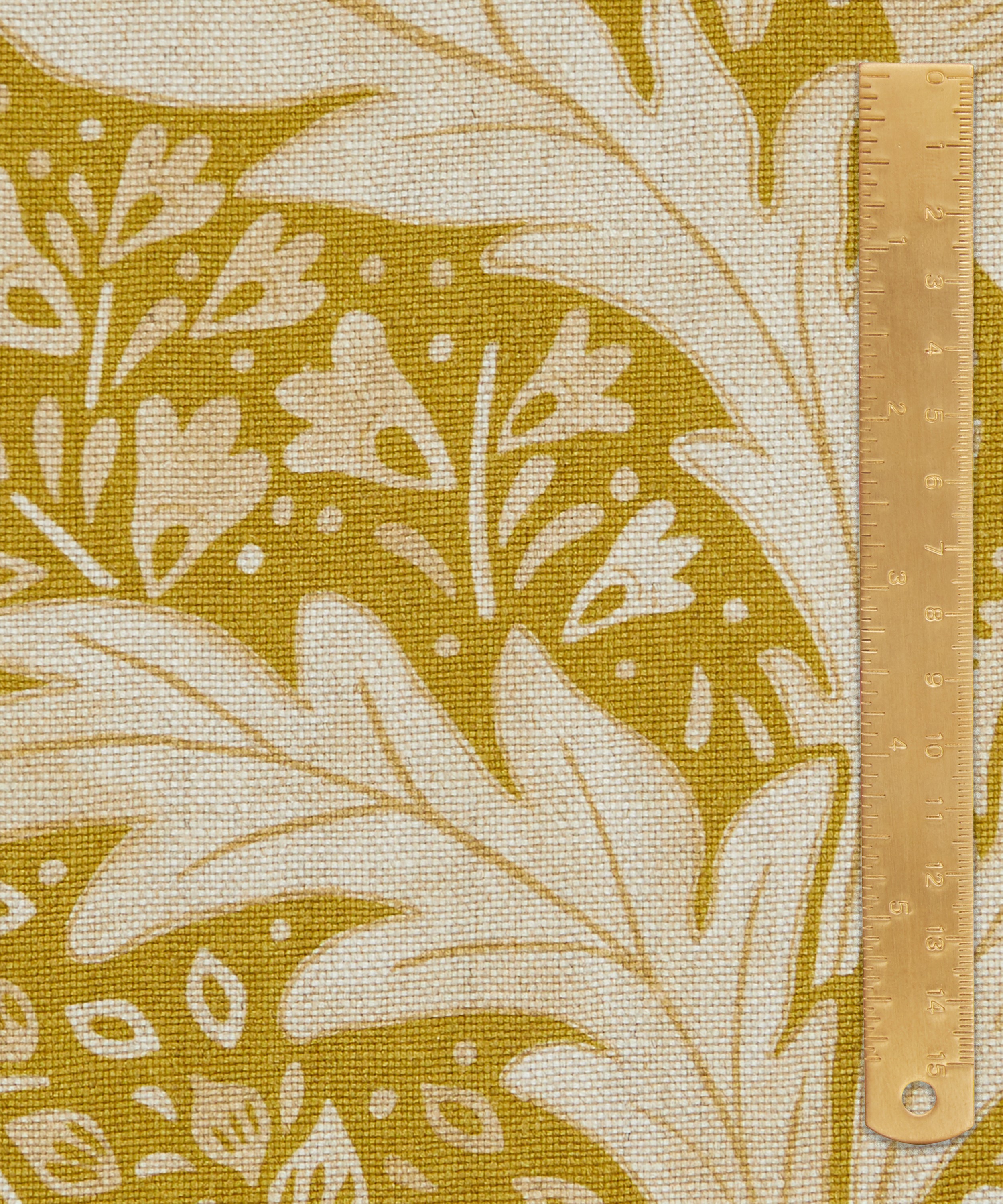 Liberty Interiors - Tudor Poppy Wycombe Linen in Yarrow image number 5