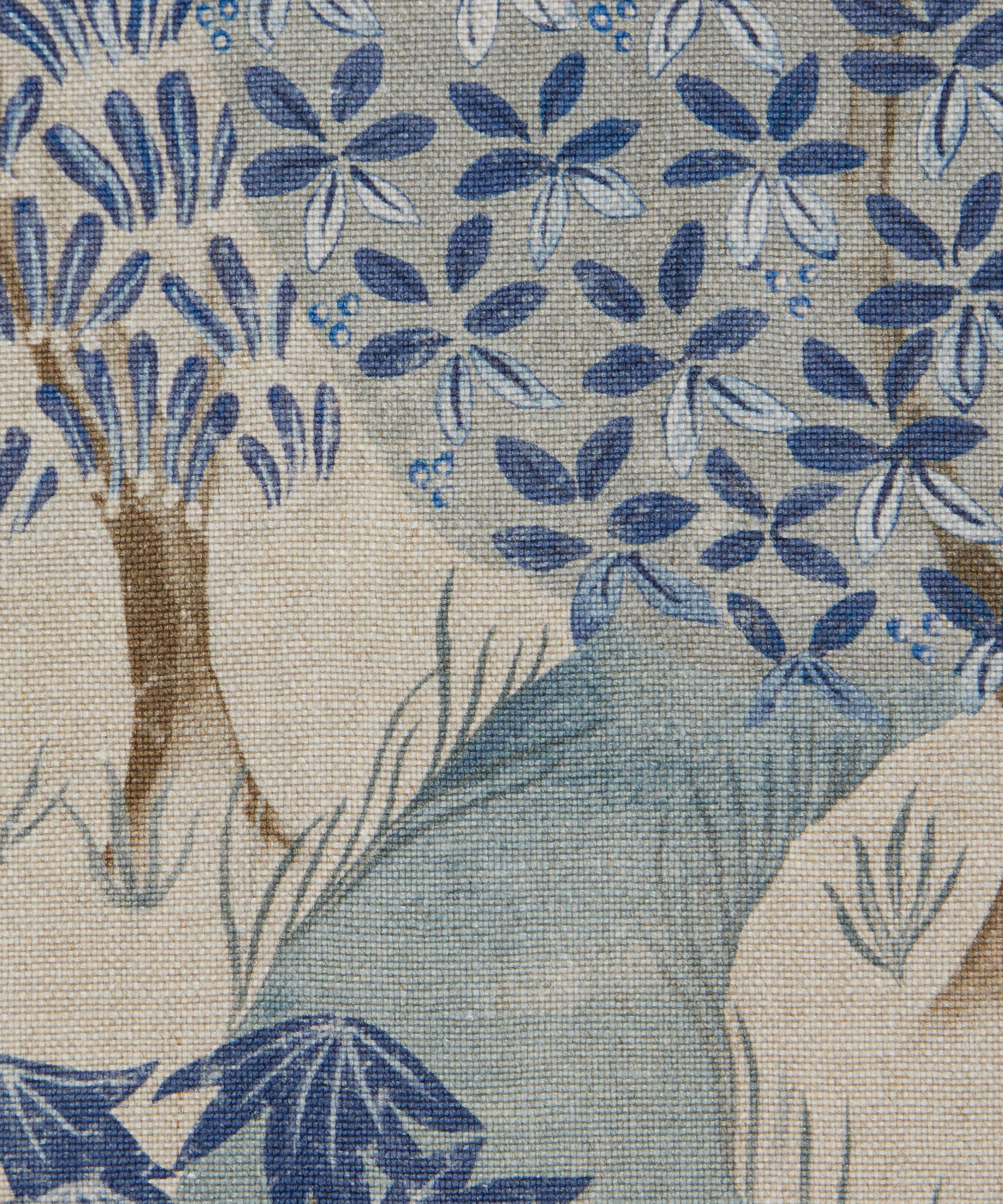 Liberty Interiors - Enchanted Wood Wycombe Linen in Lapis
