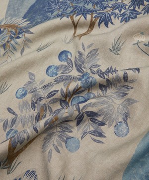 Liberty Interiors - Enchanted Wood Wycombe Linen in Lapis image number 3