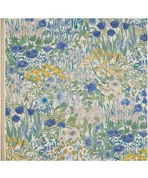 Liberty Interiors - Faria Flowers Wycombe Linen in Lapis image number 2