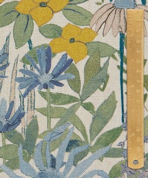 Liberty Interiors - Faria Flowers Wycombe Linen in Lapis image number 5
