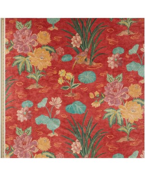 Liberty Interiors - Lotus Garden Downley Velvet in Lacquer image number 2