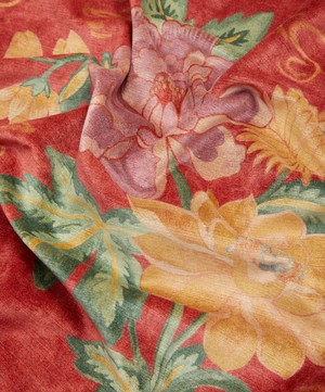 Liberty Interiors - Lotus Garden Downley Velvet in Lacquer image number 4
