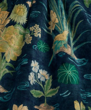 Liberty Interiors - Lotus Garden Downley Velvet in Jade image number 3