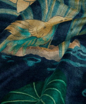 Liberty Interiors - Lotus Garden Downley Velvet in Jade image number 4