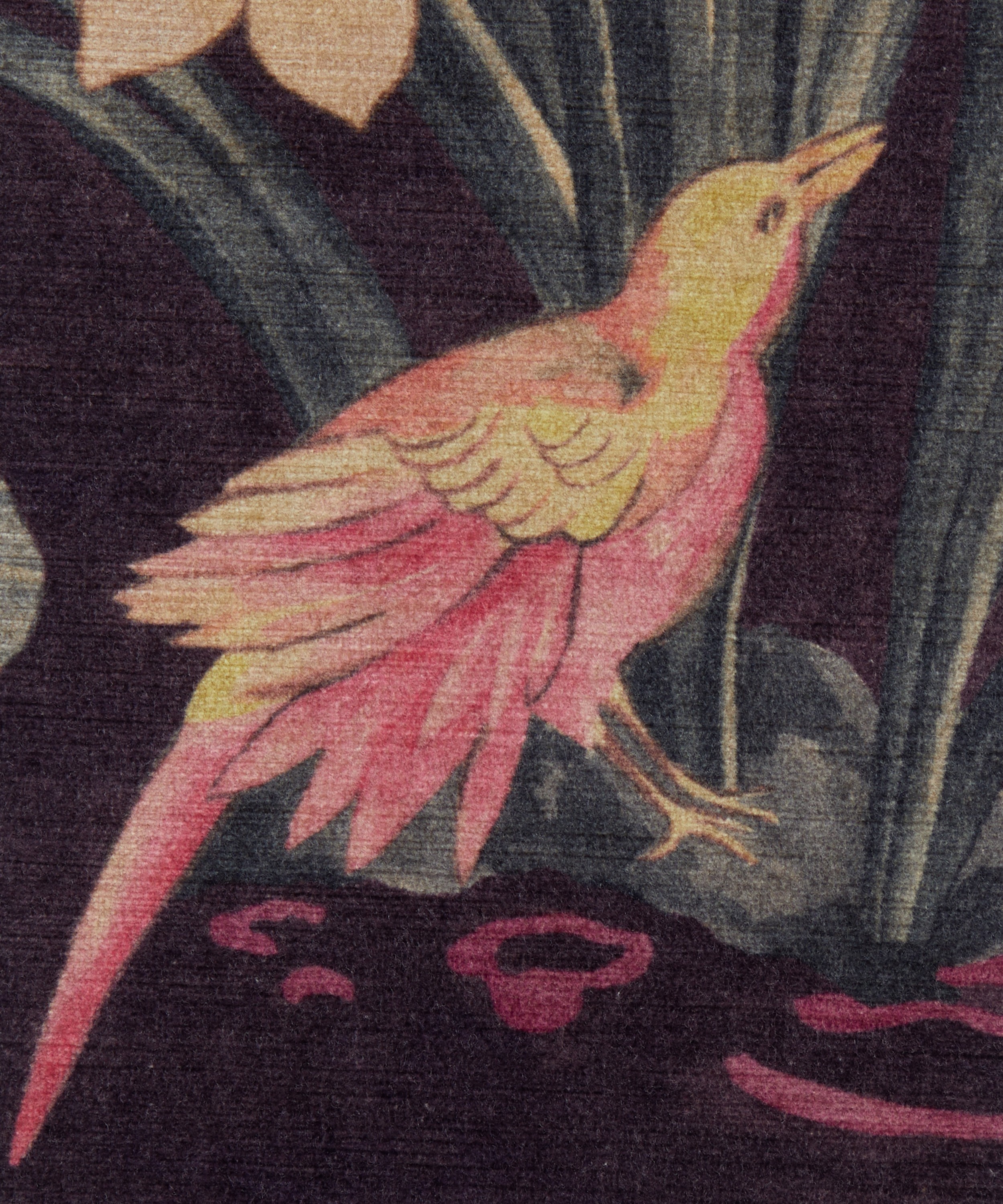 Liberty Interiors - Lotus Garden Downley Velvet in Brinjal image number 0