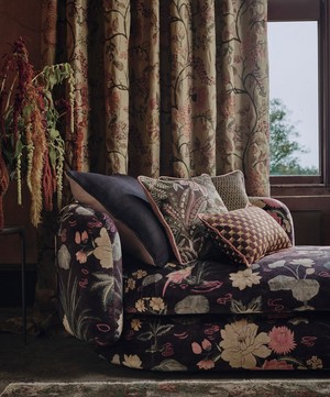 Liberty Interiors - Lotus Garden Downley Velvet in Brinjal image number 1