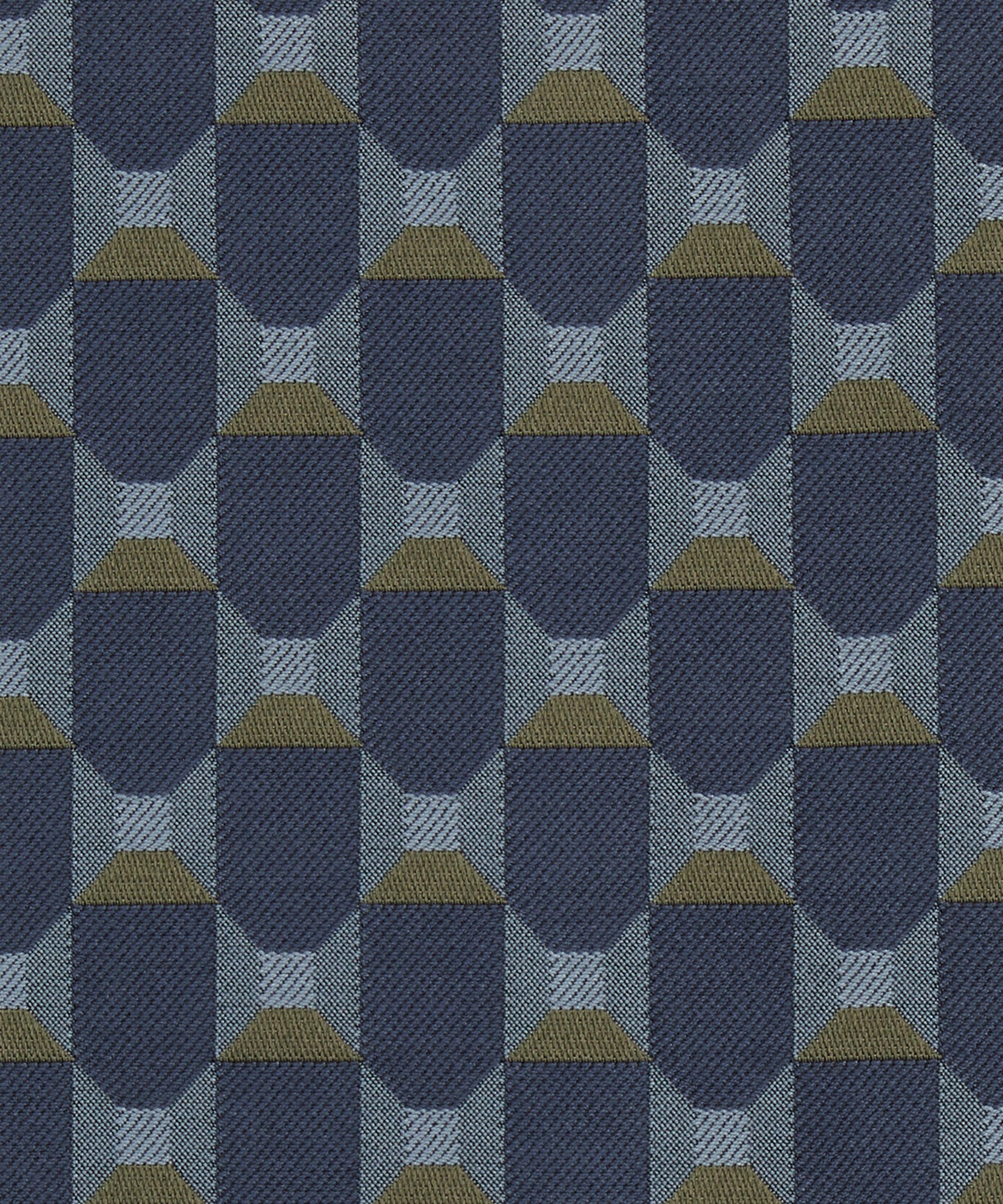 Liberty Interiors - Obi Check in Smalt Blue image number 0