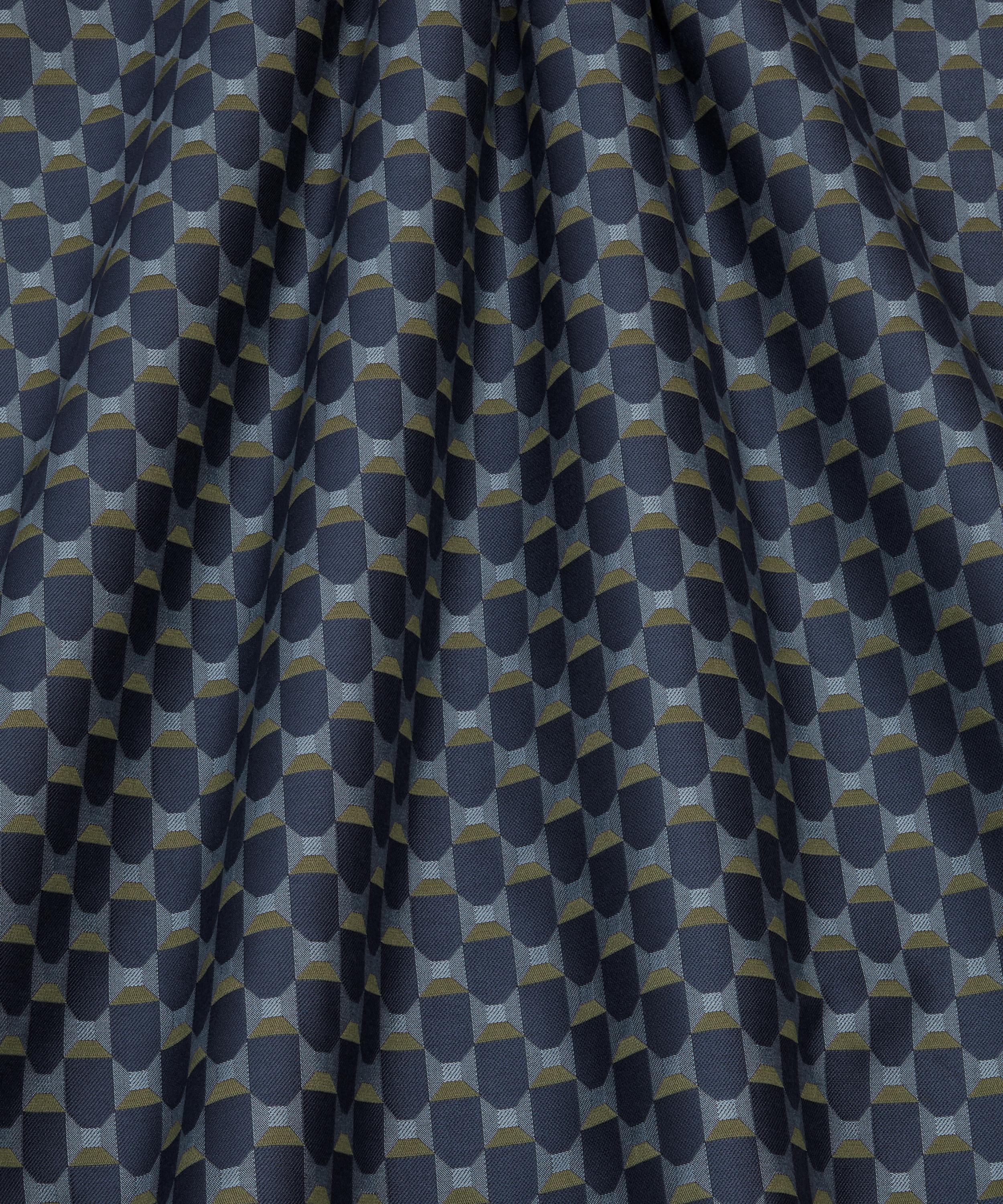 Liberty Interiors - Obi Check in Smalt Blue image number 3