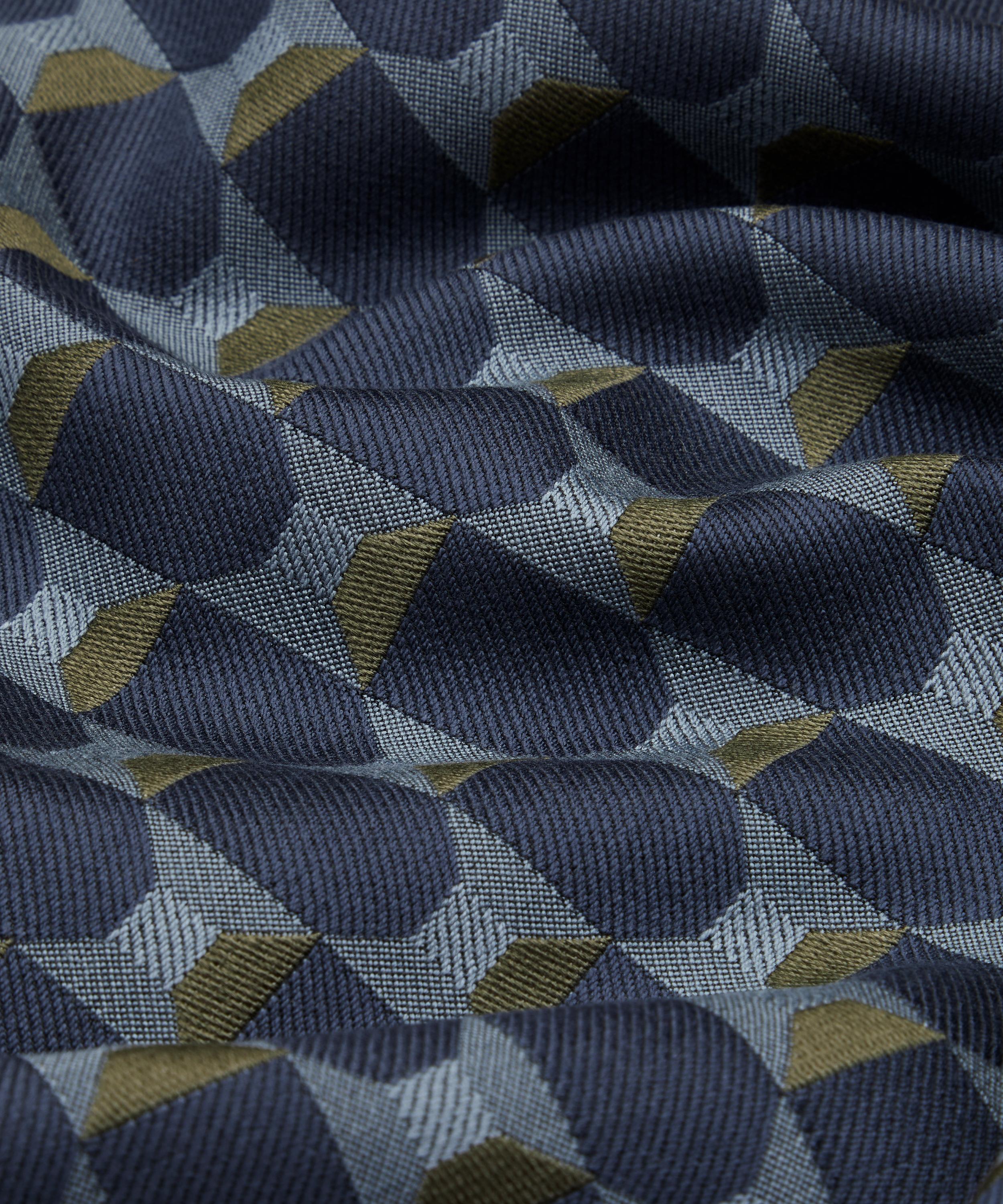 Liberty Interiors - Obi Check in Smalt Blue image number 4