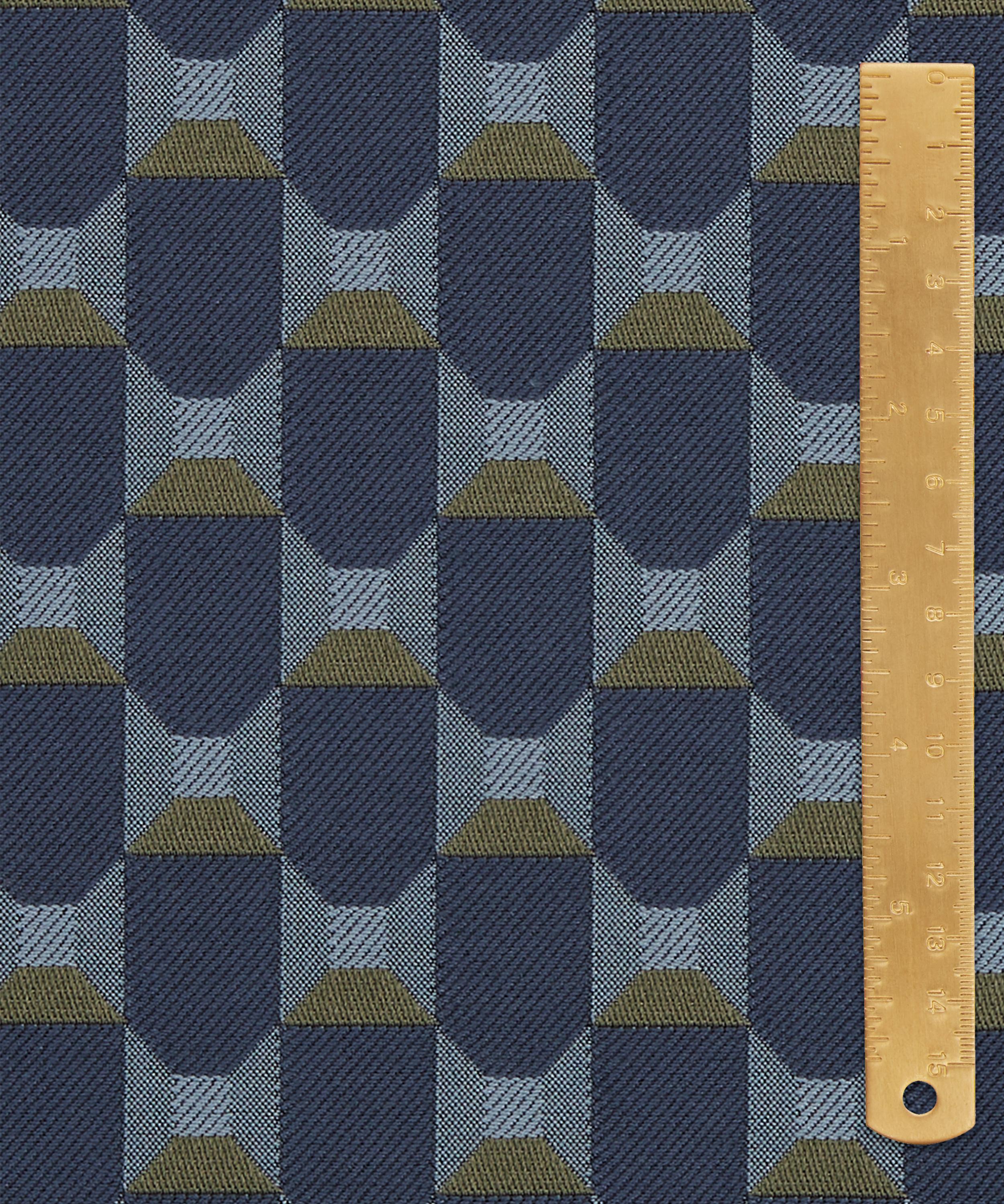 Liberty Interiors - Obi Check in Smalt Blue image number 5