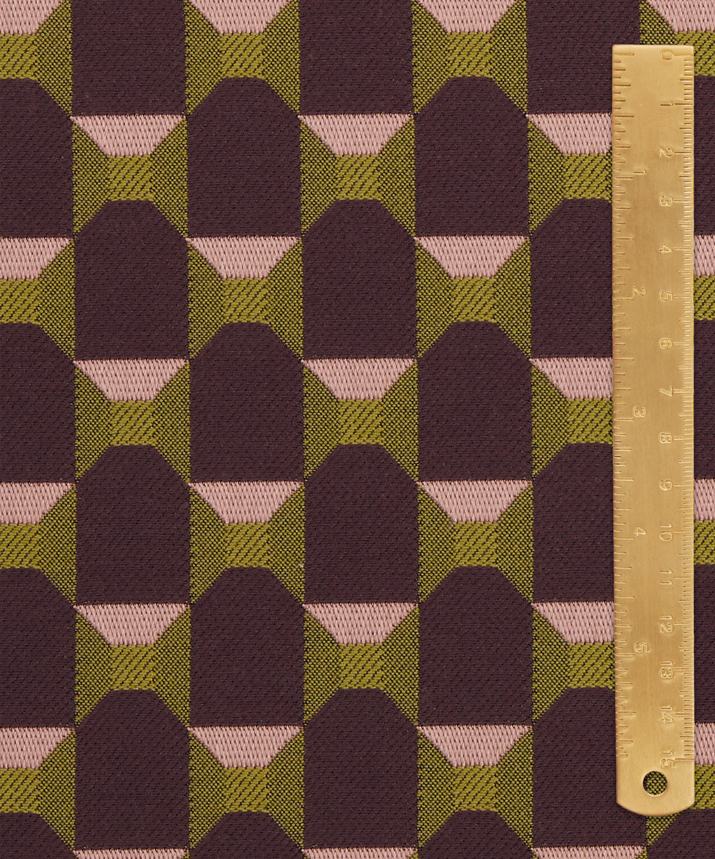 Liberty Interiors - Obi Check in Brinjal image number 5