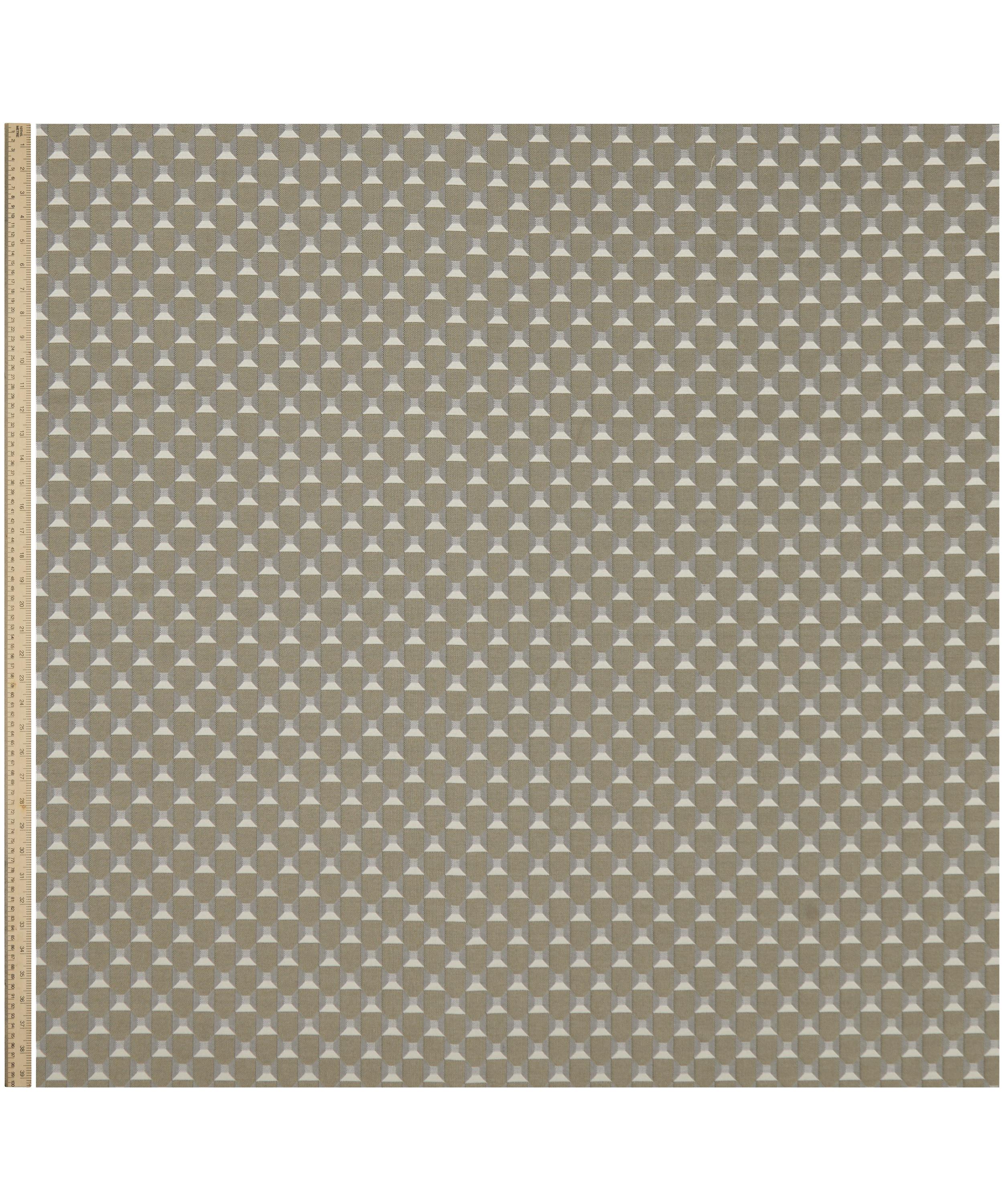 Liberty Interiors - Obi Check in Pewter image number 1