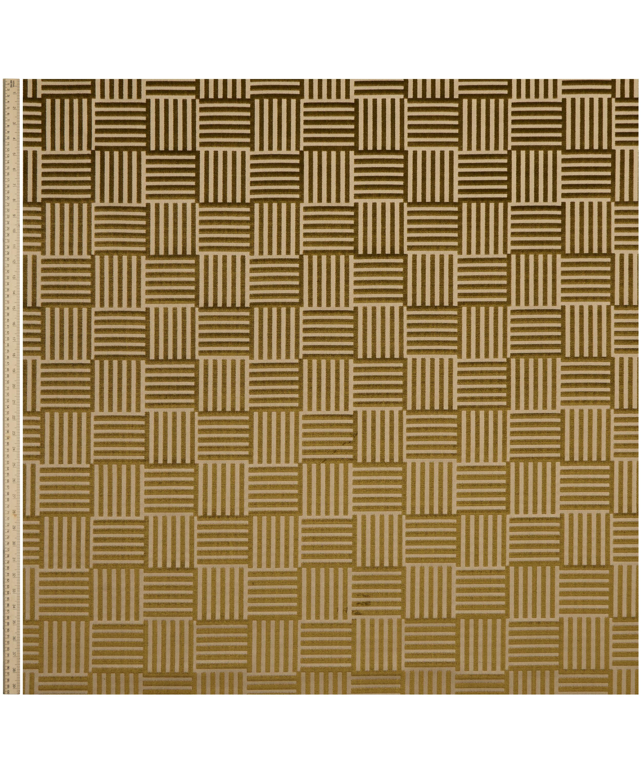 Liberty Interiors - Archive Geo Marsden Velvet in Kelp image number 1