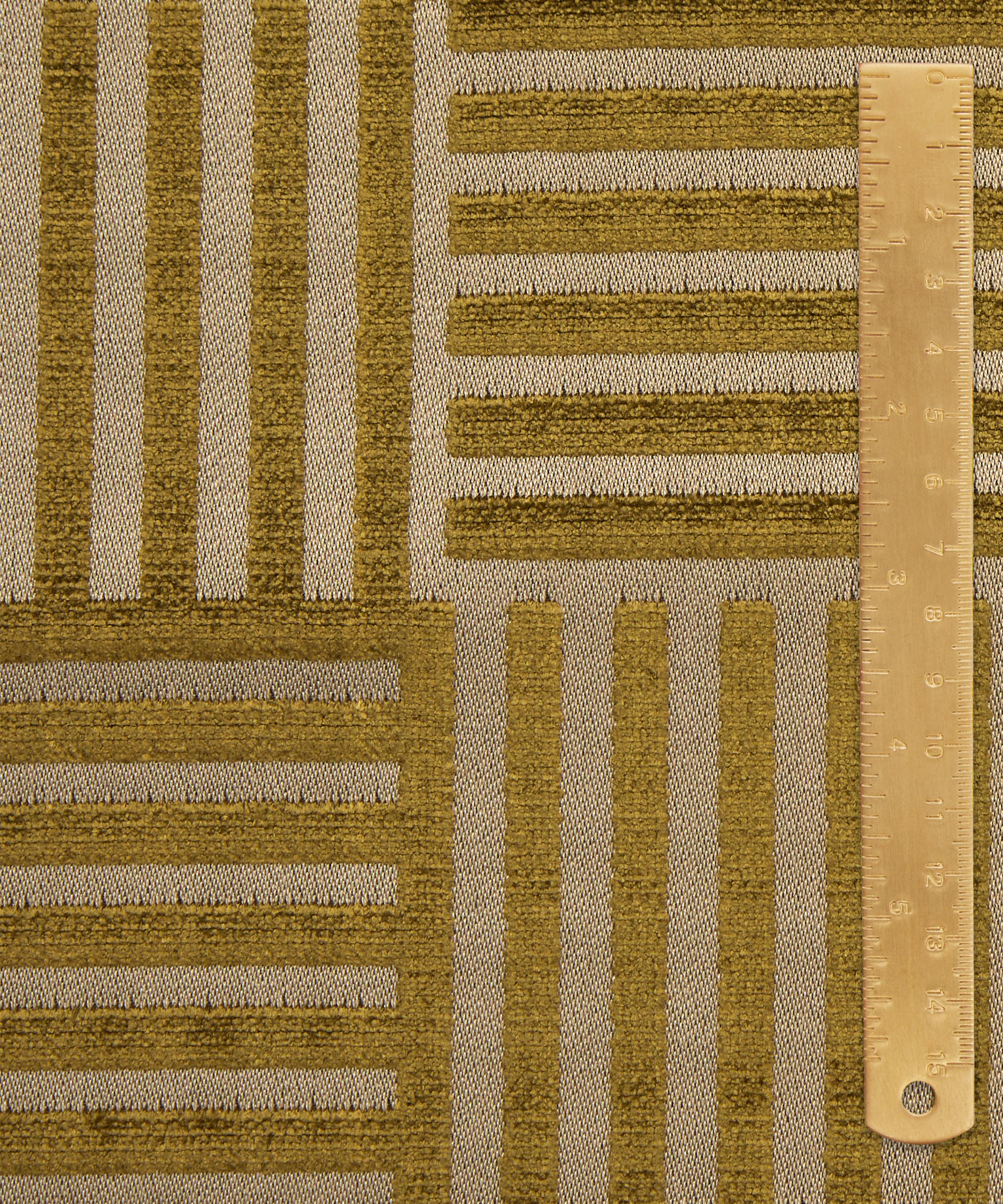 Liberty Interiors - Archive Geo Marsden Velvet in Kelp image number 5