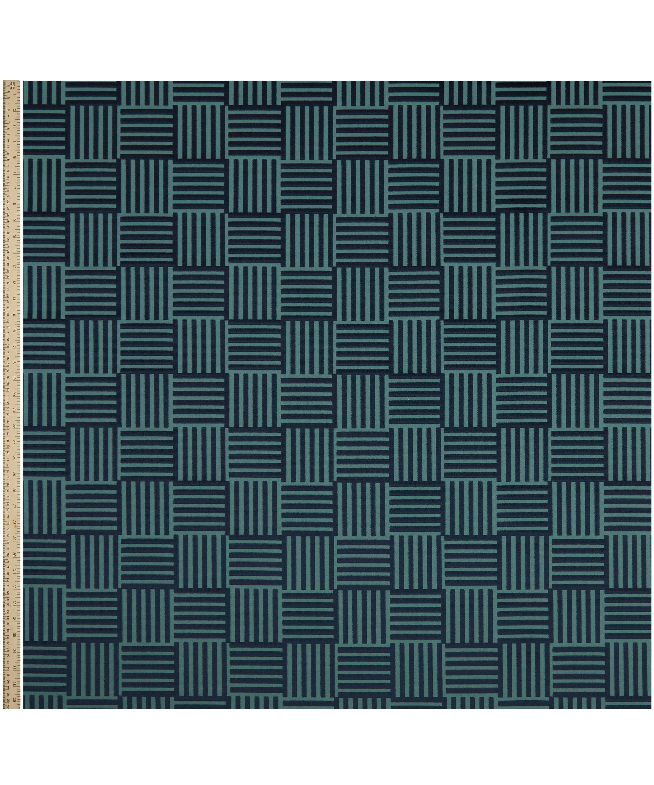 Liberty Interiors - Archive Geo Marsden Velvet in Smalt Blue image number 1
