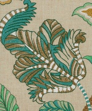 Liberty Interiors - Palampore Embroidery in Jade image number 0
