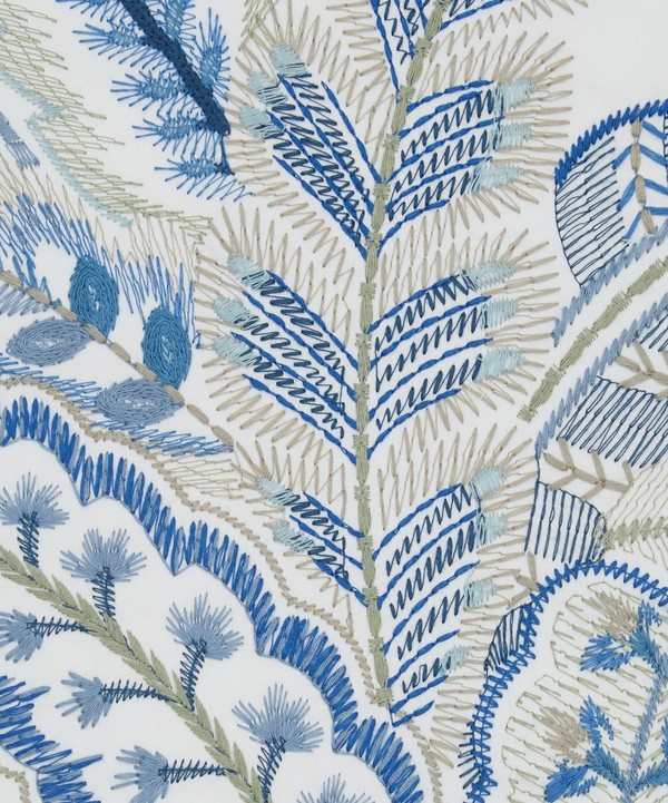 Liberty Interiors - Cypress Stitch in Lapis image number null