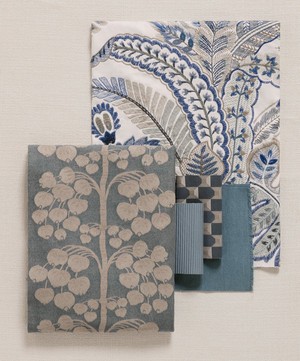 Liberty Interiors - Cypress Stitch in Lapis image number 3