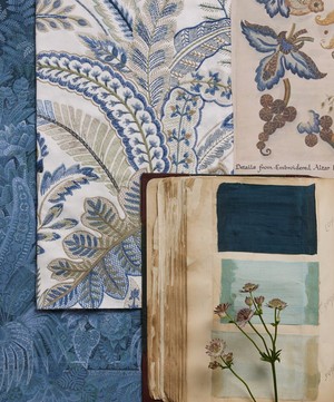Liberty Interiors - Cypress Stitch in Lapis image number 7
