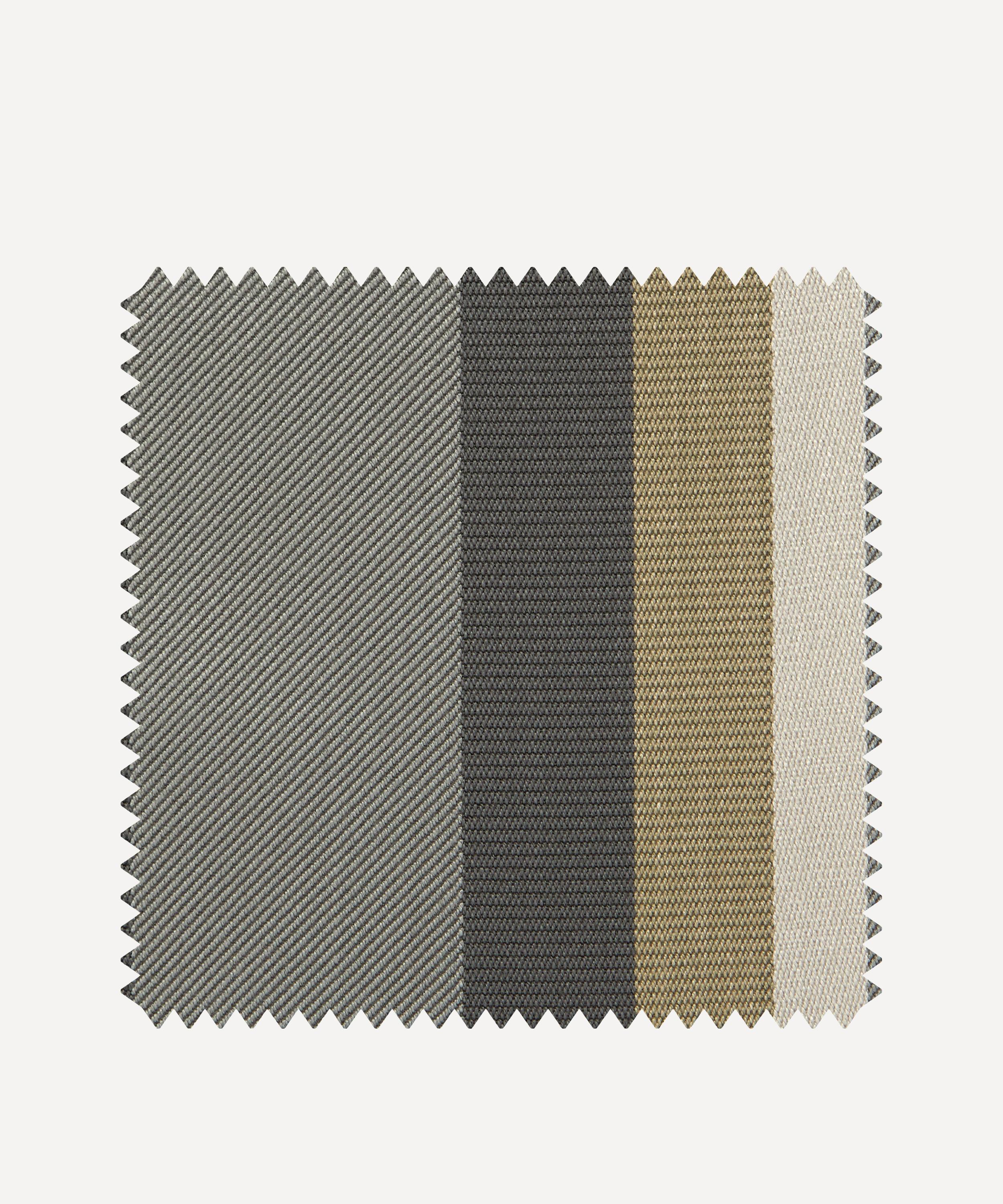 Liberty Interiors - Fabric Swatch - Arlo Stripe in Pewter image number 0