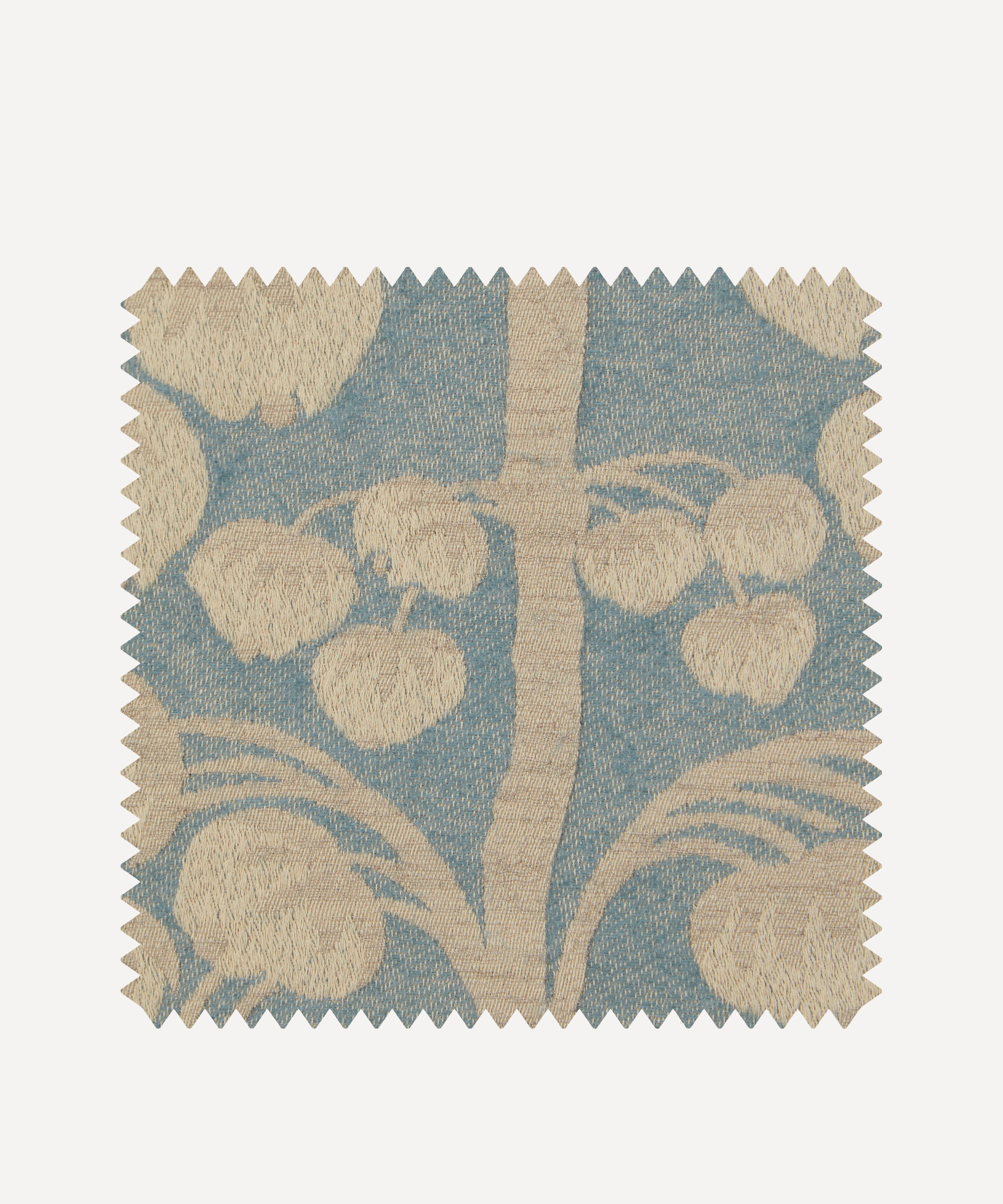 Liberty Interiors - Fabric Swatch - Berry Tree Weave in Flax Flower